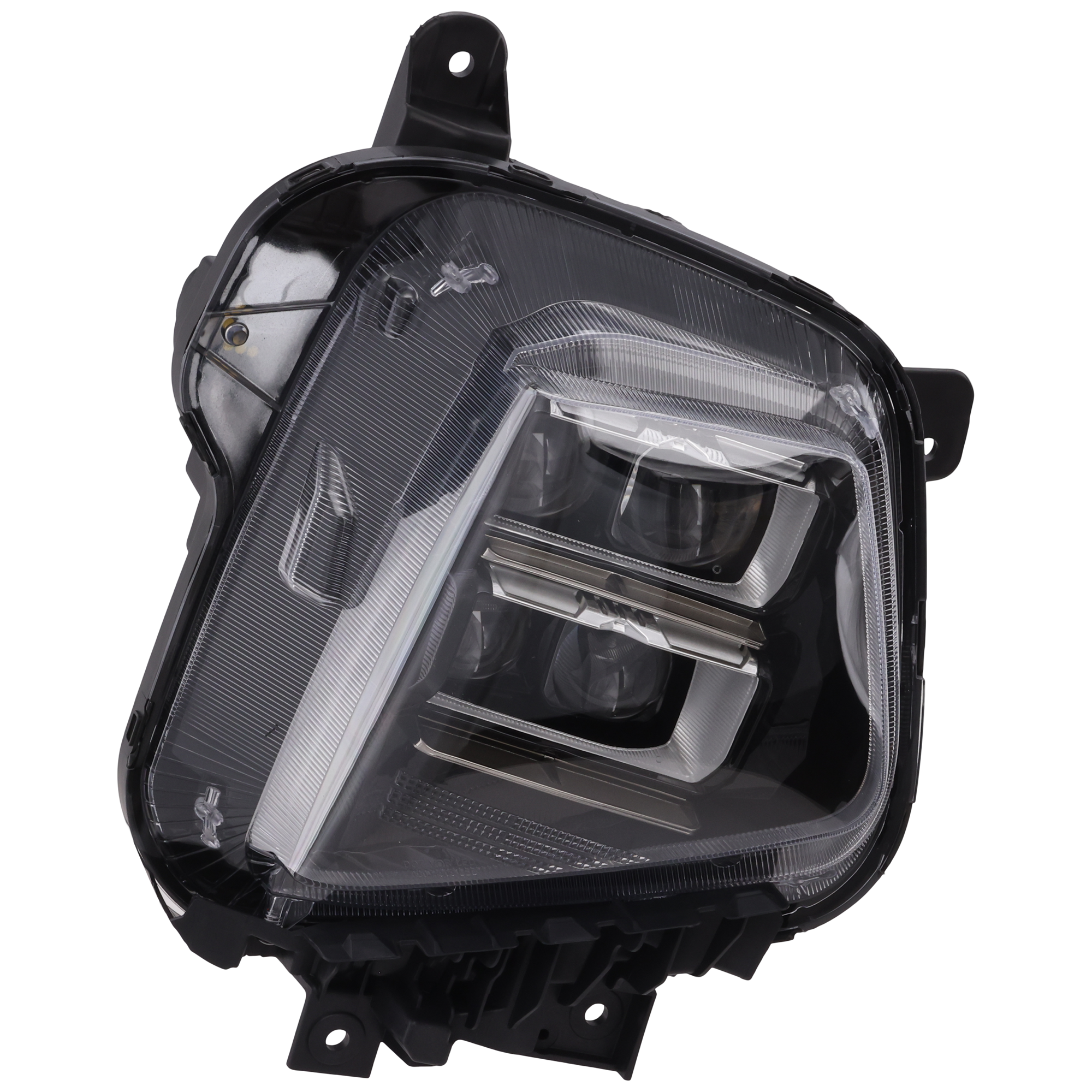 AM TUCSON 22-24 HEAD LAMP RH Assembly LED Projector Type Limited Model USA Built Vehicle SKU RH10010193A Partslink HY2503255 OEM 92102CW100