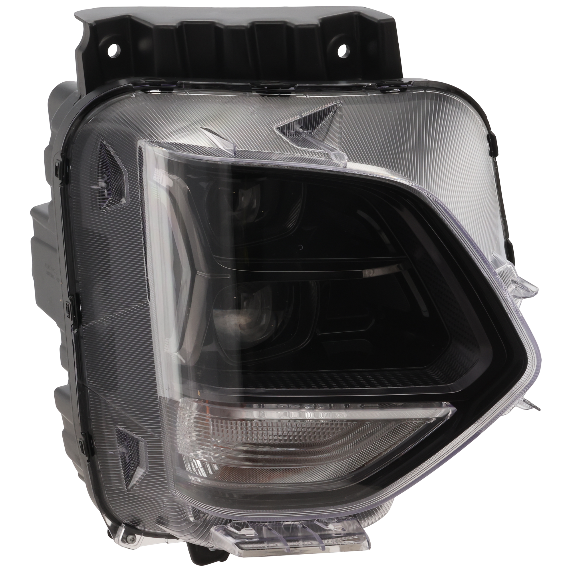 AM SANTA FE 19-20 HEAD LAMP RH Assembly LED CAPA SKU RH10010199AQ Partslink HY2503237C OEM 92102S2100