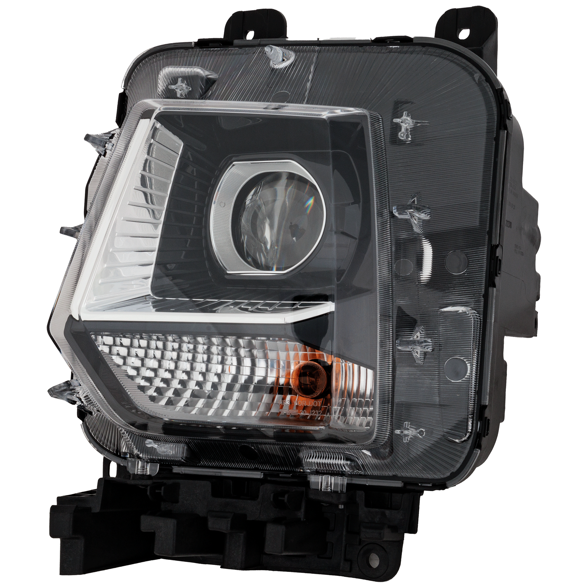 AM SANTA CRUZ 22-24 HEAD LAMP LH Assembly Halogen SE SEL Preferred Models CAPA SKU RH10010228AQ Partslink HY2502260C OEM 92101K5000