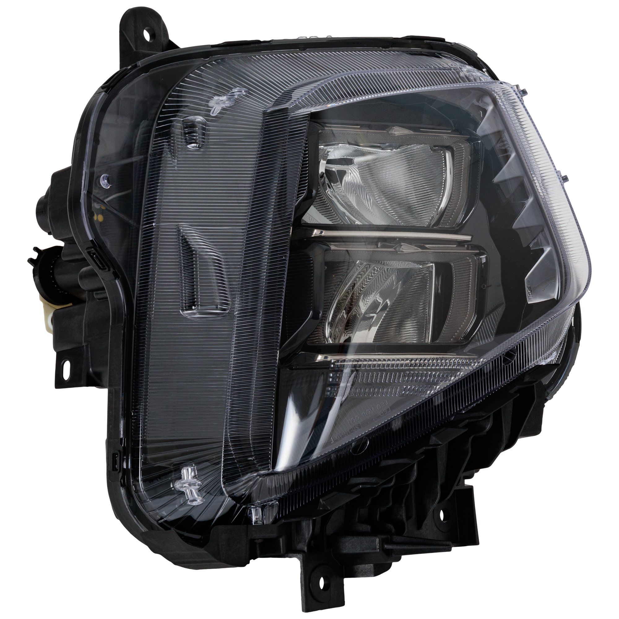 AM TUCSON 22-24 HEAD LAMP RH Assembly LED Essential Preferred N Line Models SE SEL Korea Built Vehicle Blue SEL SEL Convenience Luxury Hybrid Models CAPA SKU RH10010229AQ Partslink HY2503264C OEM 92102N9150
