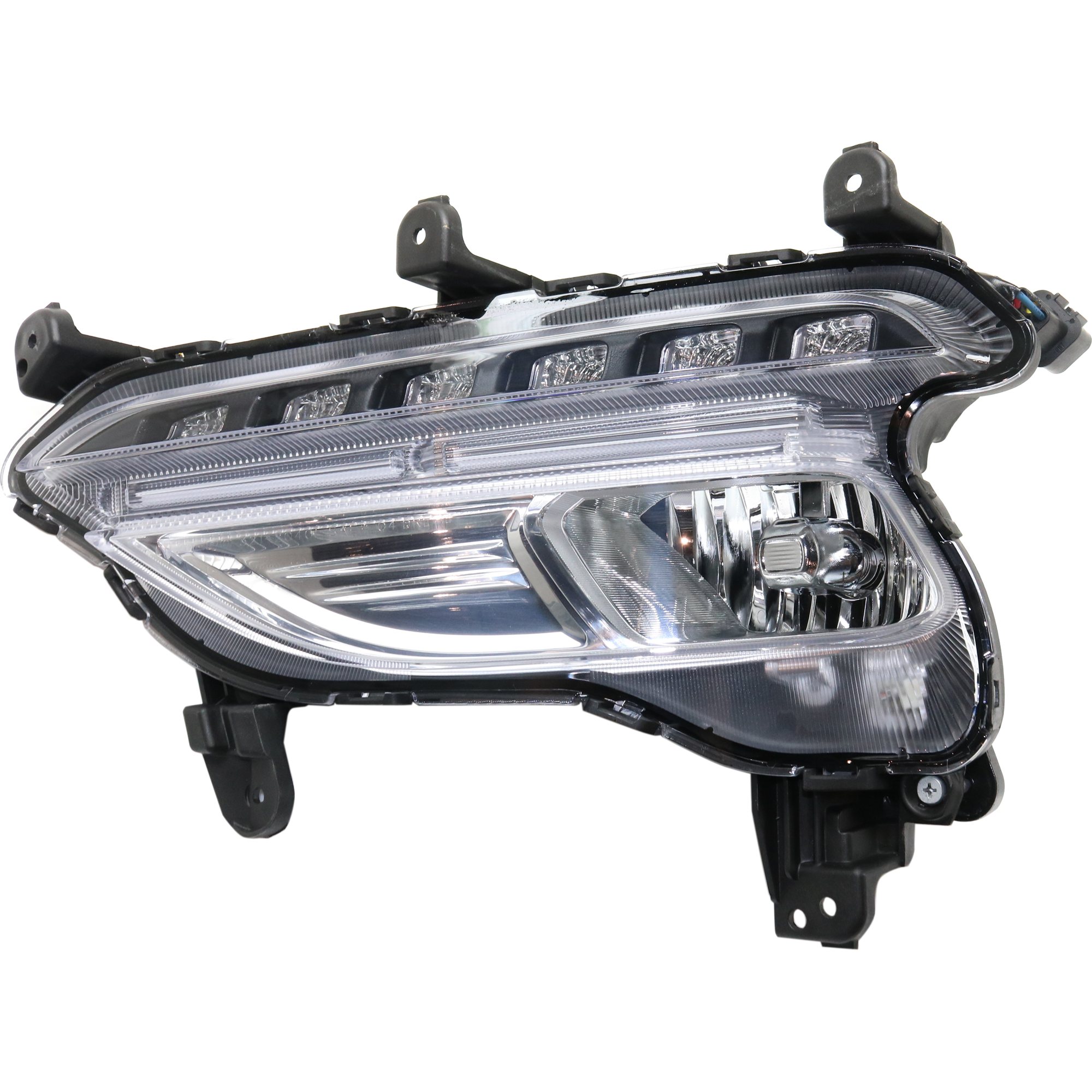AM SANTA FE SPORT 17-18 FRONT FOG LAMP LH Assembly w Around View Monitor SKU RH10750006 Partslink HY2592164 OEM 922014Z510