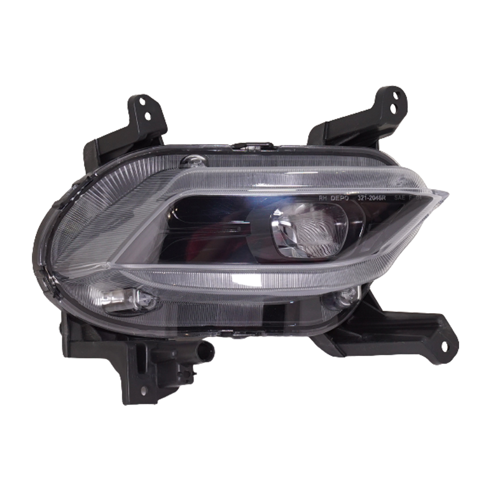 AM SANTA FE 19-20 FRONT FOG LAMP RH Assembly LED SKU RH10750027 Partslink HY2593172 OEM 92202S1100