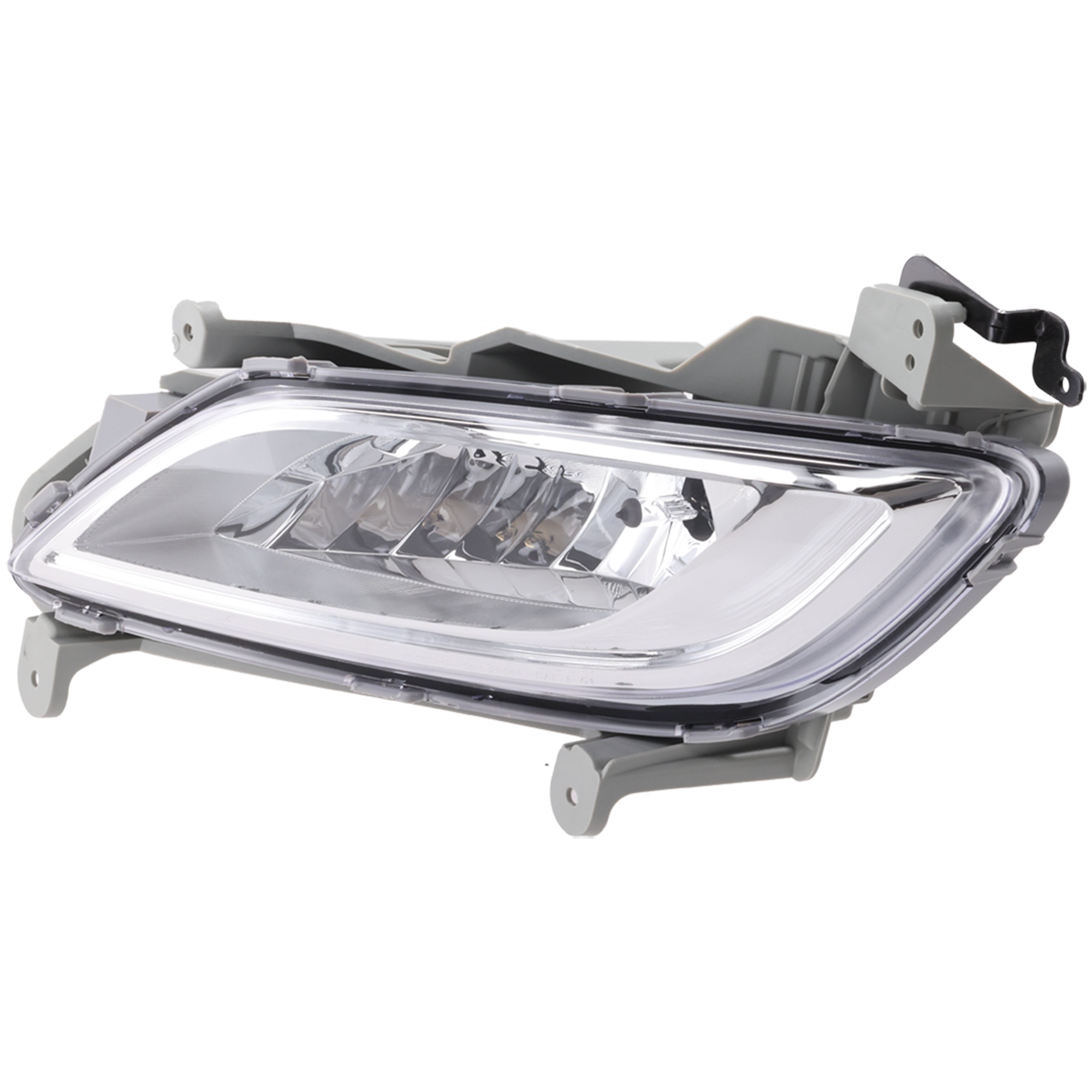 AM VELOSTER 12-17 FRONT FOG LAMP LH Assembly w o Turbo CAPA SKU RH10750030Q Partslink HY2592152C OEM 922012V000