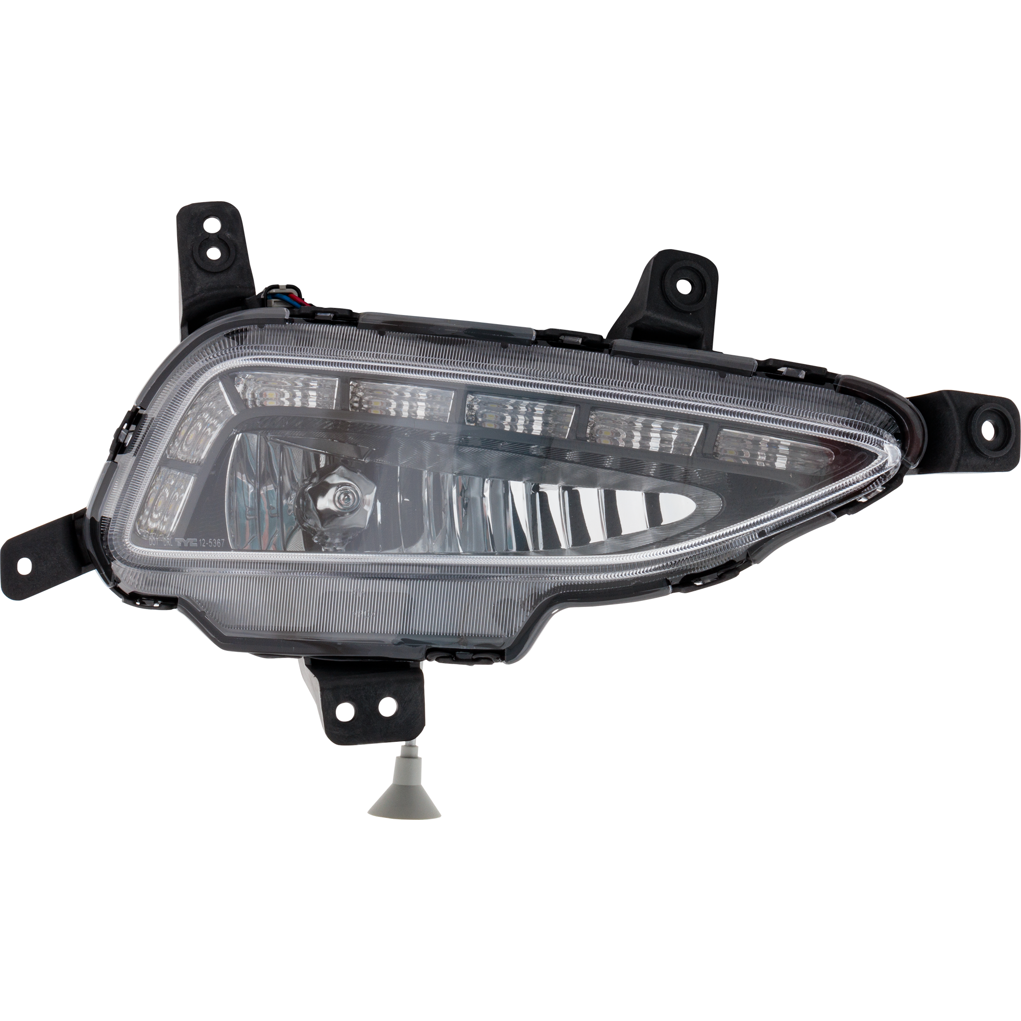 AM TUCSON 16-18 FRONT FOG LAMP RH Assembly Halogen w Daytime Running Light SKU RH10750033 Partslink HY2593168 OEM 92202D3100