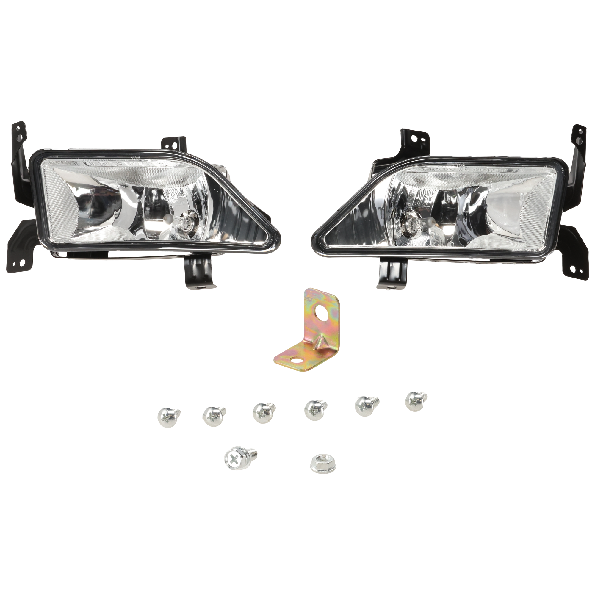 AM PILOT 06-08 FOG LAMP RH AND LH Assembly Halogen Clear Lens SKU RH10750039A Partslink HO2593114 HO2592114 OEM 33951S9VA11-33901S9VA11