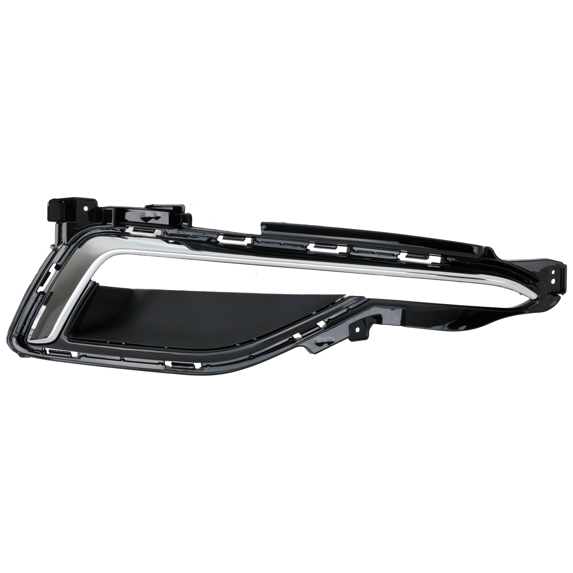 AM SONATA 15-17 FOG LAMP COVER RH w Daytime Running Light and Auto Cruise Standard Type Exc. Hybrid Plug In Models SKU RH10770019 Partslink HY1039187 OEM 86522C1210PCR