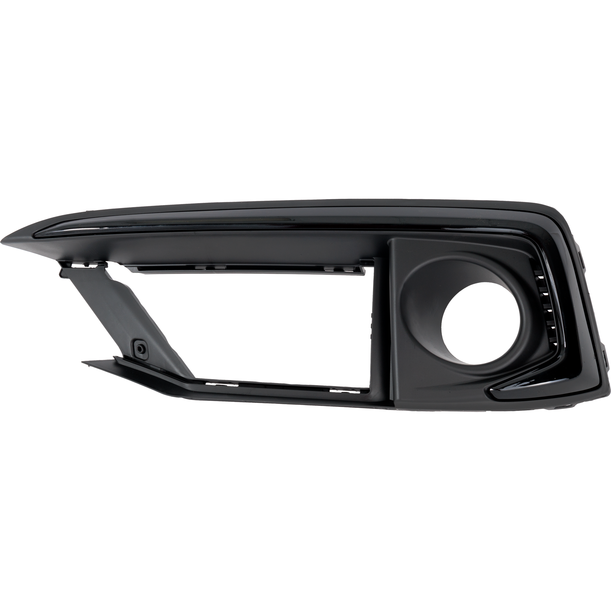 AM CIVIC 19-21 FRONT FOG LAMP MOLDING LH Black Sport Model Sedan 19-21 Coupe 19-20 SKU RH10810012 Partslink HO1038147 OEM 71185TBAA60