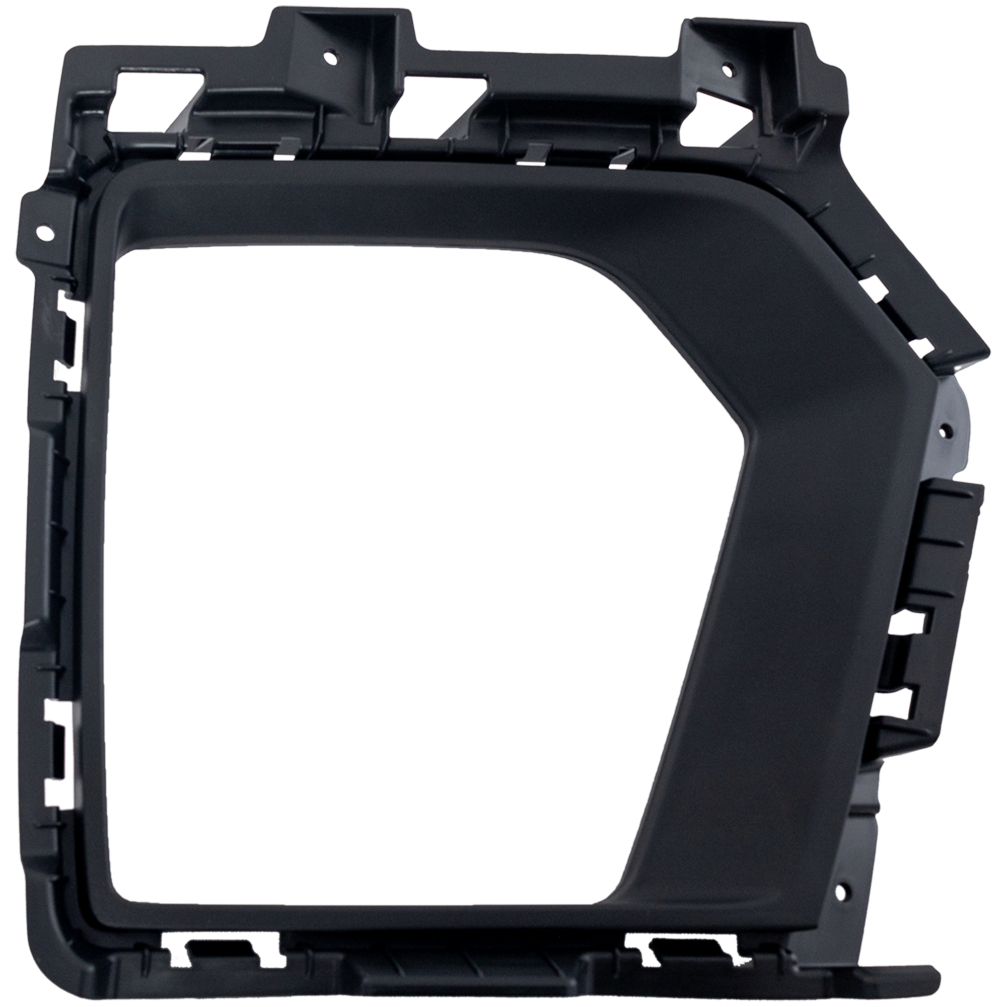 AM SANTA CRUZ 22-24 FRONT FOG LAMP MOLDING RH Textured Black SKU RH10810023 Partslink HY1039177 OEM 86596K5000