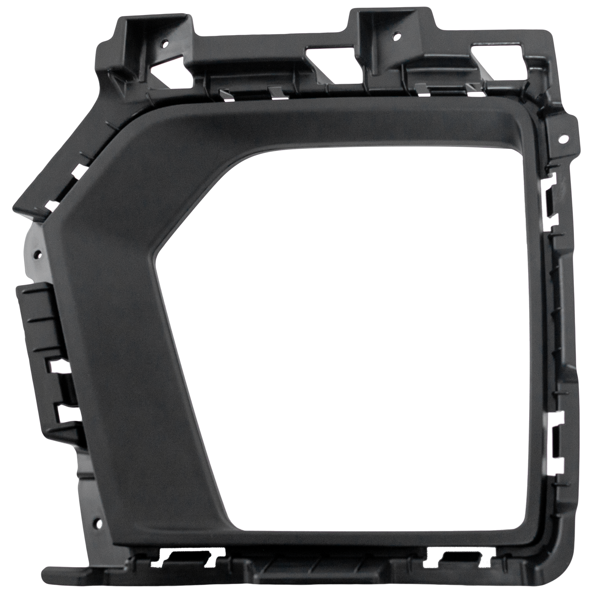 AM SANTA CRUZ 22-24 FRONT FOG LAMP MOLDING LH Textured Black SKU RH10810024 Partslink HY1038177 OEM 86595K5000