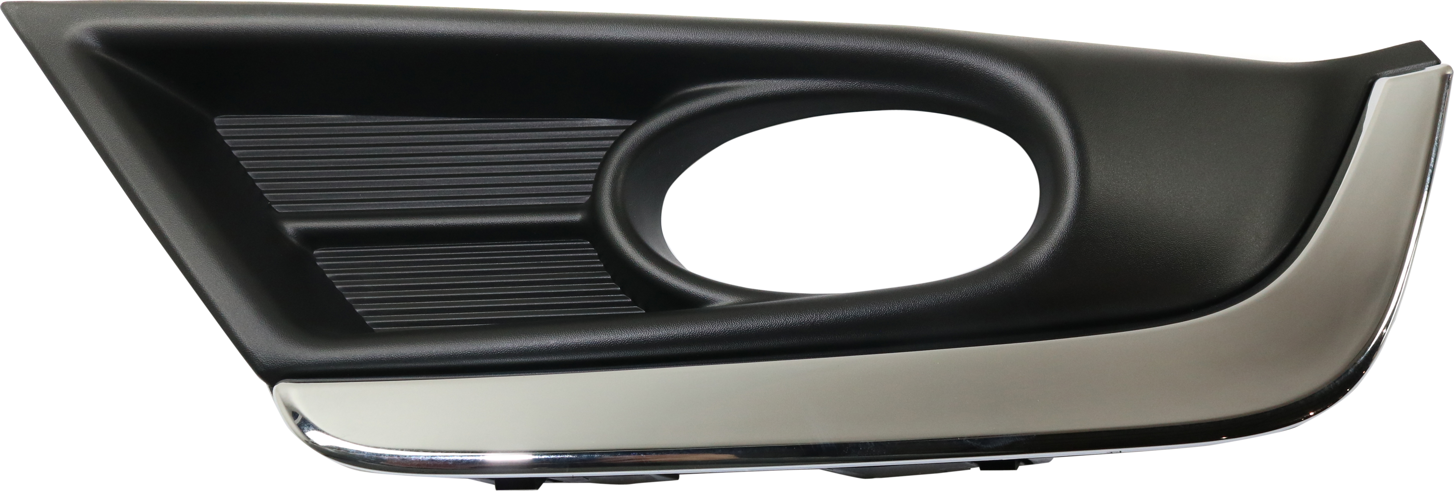AM CR V 17-19 FRONT FOG LAMP MOLDING LH Black w Chrome Trim Touring Model SKU RH10820006 Partslink HO1038135 OEM 71156TLAA01