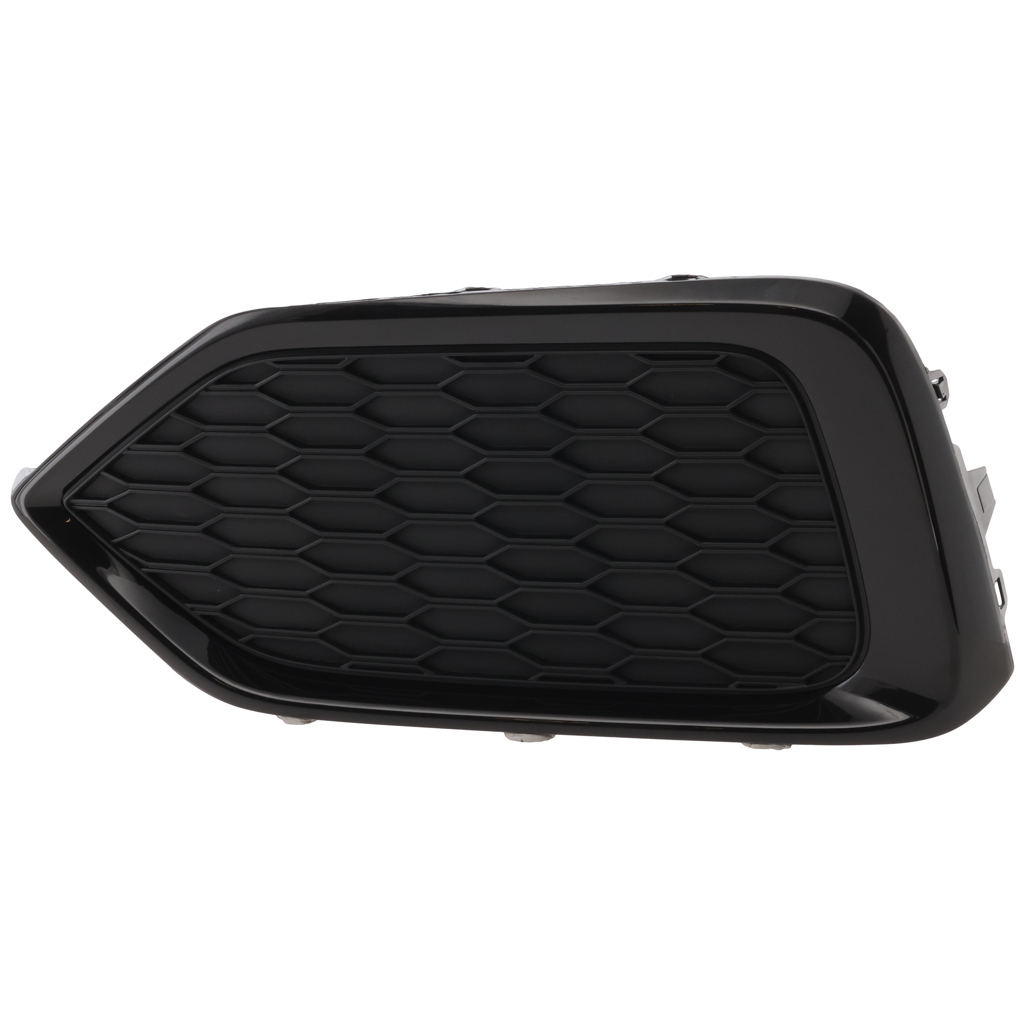 AM CIVIC 17-18 FRONT FOG LAMP COVER LH Black Bumper Side Garnish w o Adaptive Cruise Control EX EX L LX Models Hatchback SKU RH10860002 Partslink HO1038132 OEM 71108TGGA00