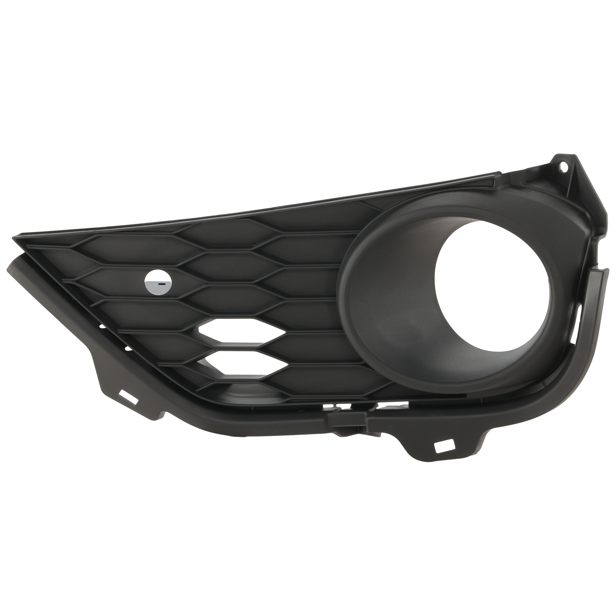 AM PILOT 19-22 FRONT FOG LAMP MOLDING LH Black Black Edition Elite Touring TrailSport Models w Parking Aid Sensor Holes SKU RH10860008 Partslink HO1038142 OEM 71107TG7A60