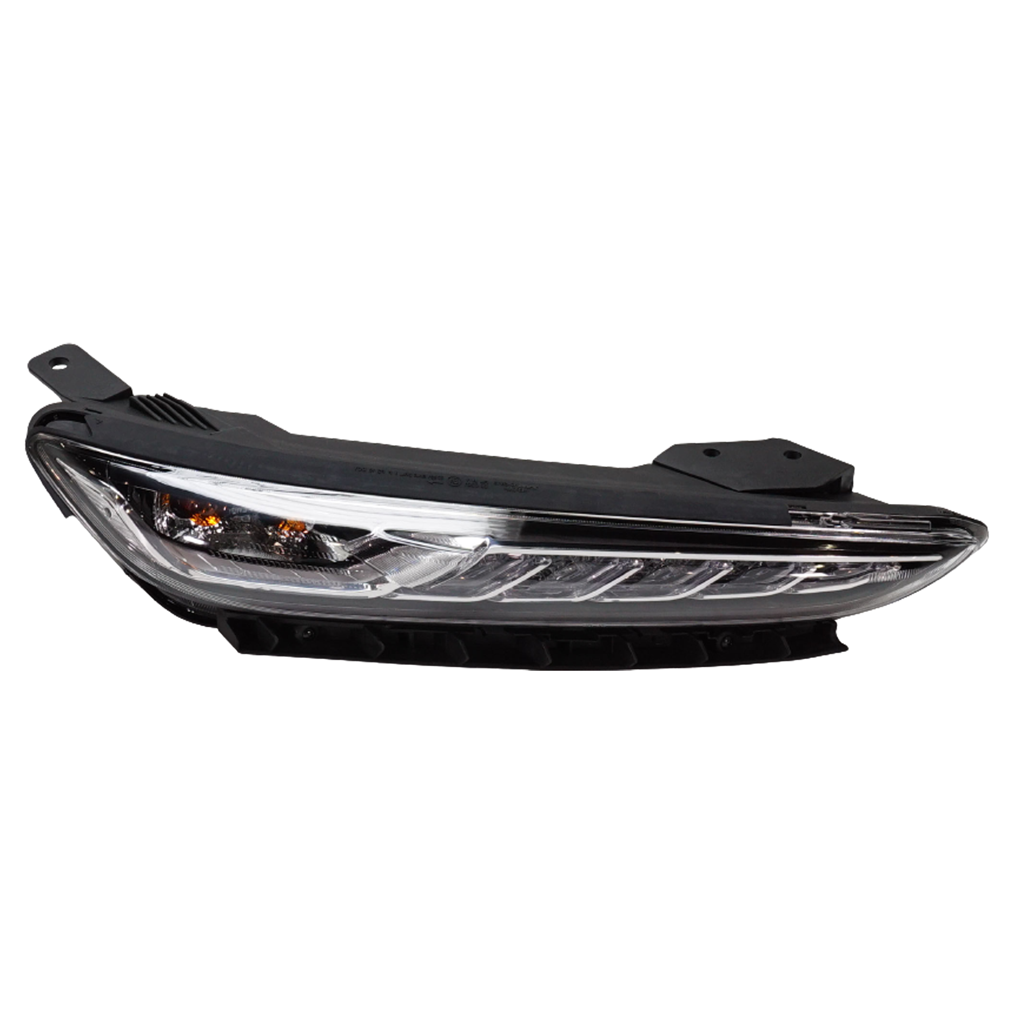 AM KONA 18-21 DRIVING LAMP RH Assembly w o Adaptive Cornering CAPA SKU RH11150011Q Partslink HY2563109C OEM 92208J9010