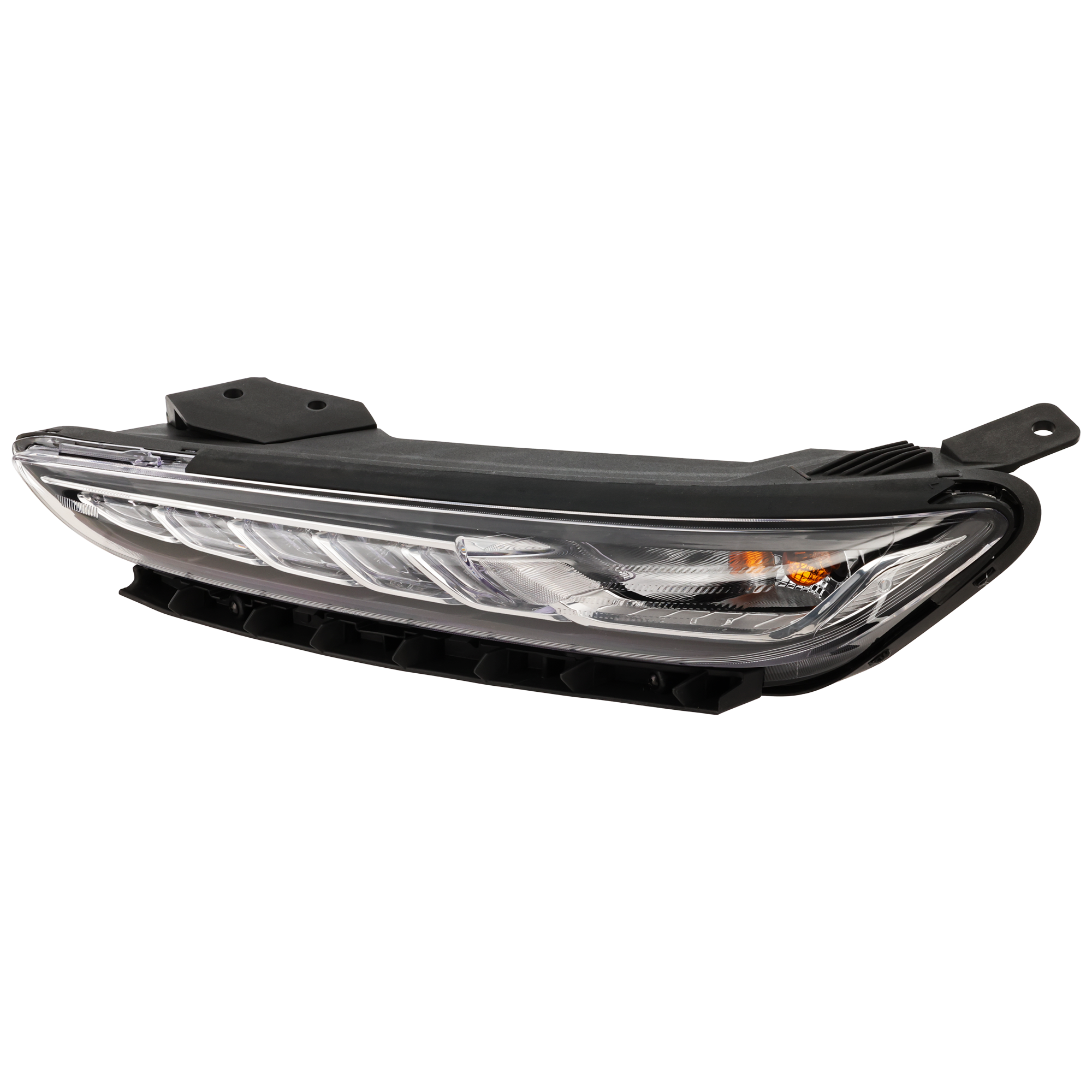 AM KONA 18-21 DRIVING LAMP LH Assembly w o Adaptive Cornering CAPA SKU RH11150012Q Partslink HY2562109C OEM 92207J9010