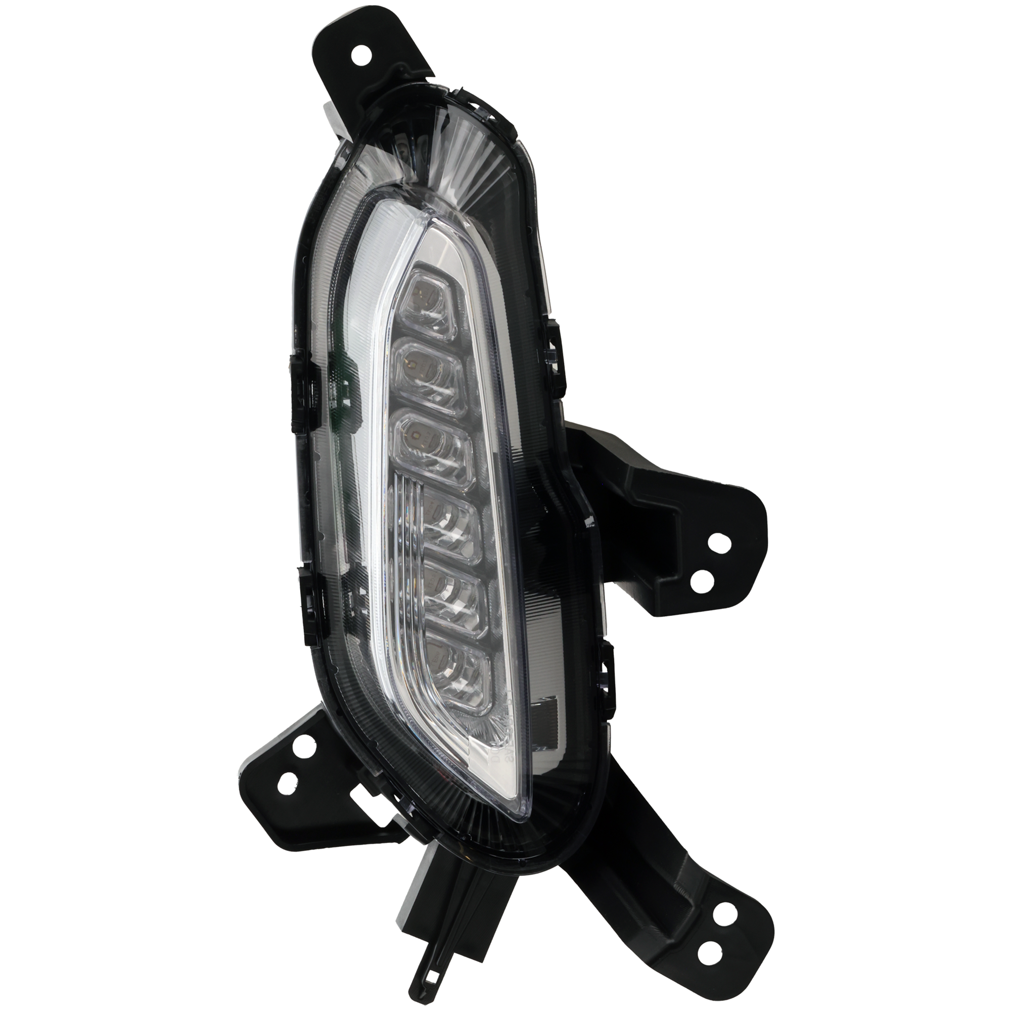 AM ELANTRA GT 18-20 DRIVING LAMP RH Day Time Running Light Assembly Standard Design CAPA SKU RH11150017Q Partslink HY2563107C OEM 92208G3101