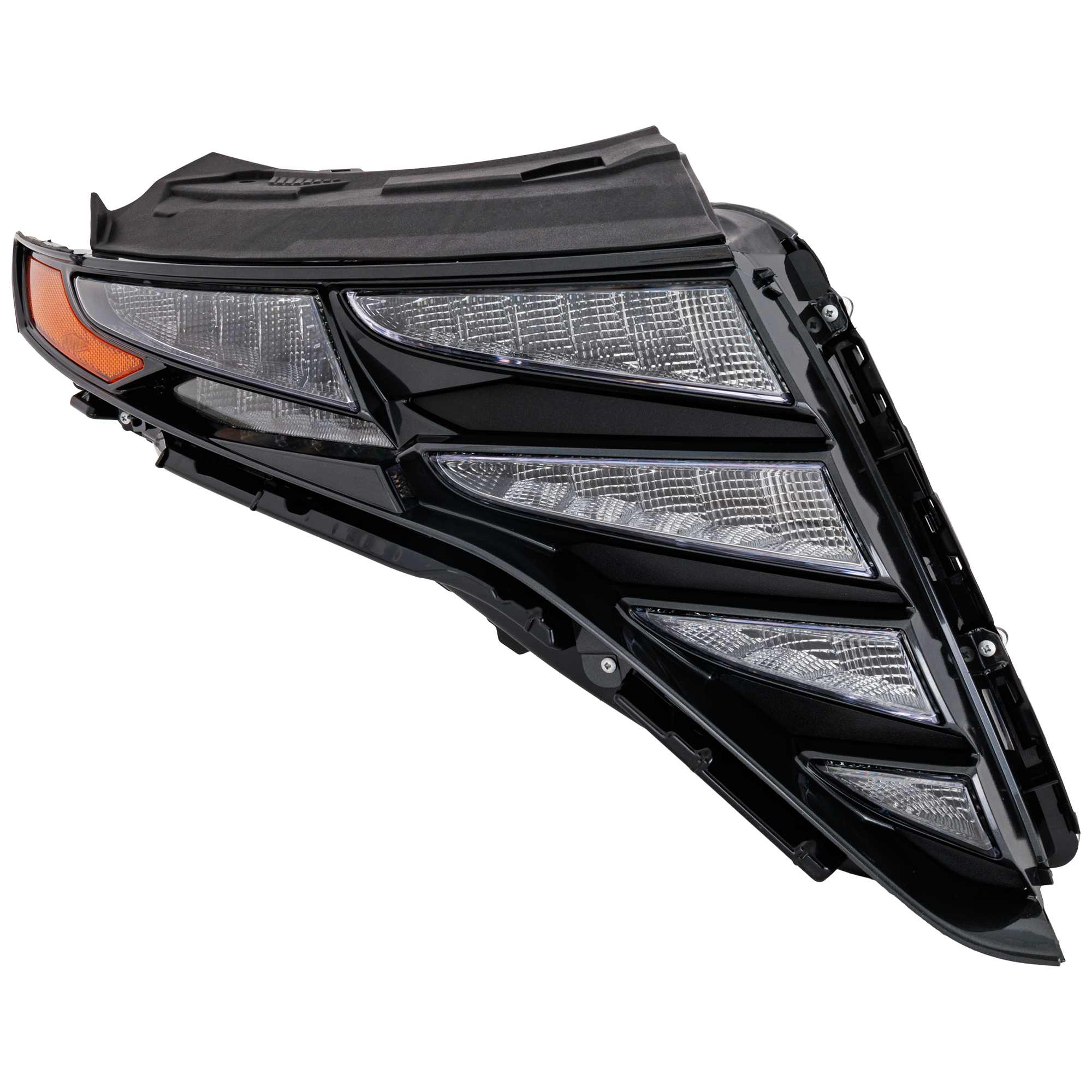 AM TUCSON 22-24 DRIVING LAMP RH Assembly LED SE SEL Models Korea Built Vehicle Essential Preffered Hybrid Blue SEL Convenience Hybrid Models CAPA SKU RH11150031AQ Partslink HY2563119C OEM 92208N9160