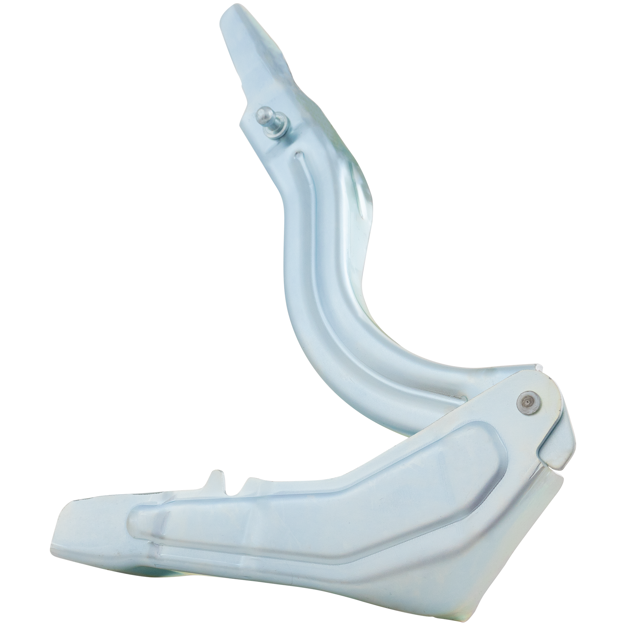 AM SANTA FE 19-23 HOOD HINGE LH Exc. Hybrid Model SKU RH13050024 Partslink HY1236176 OEM 66910S1000