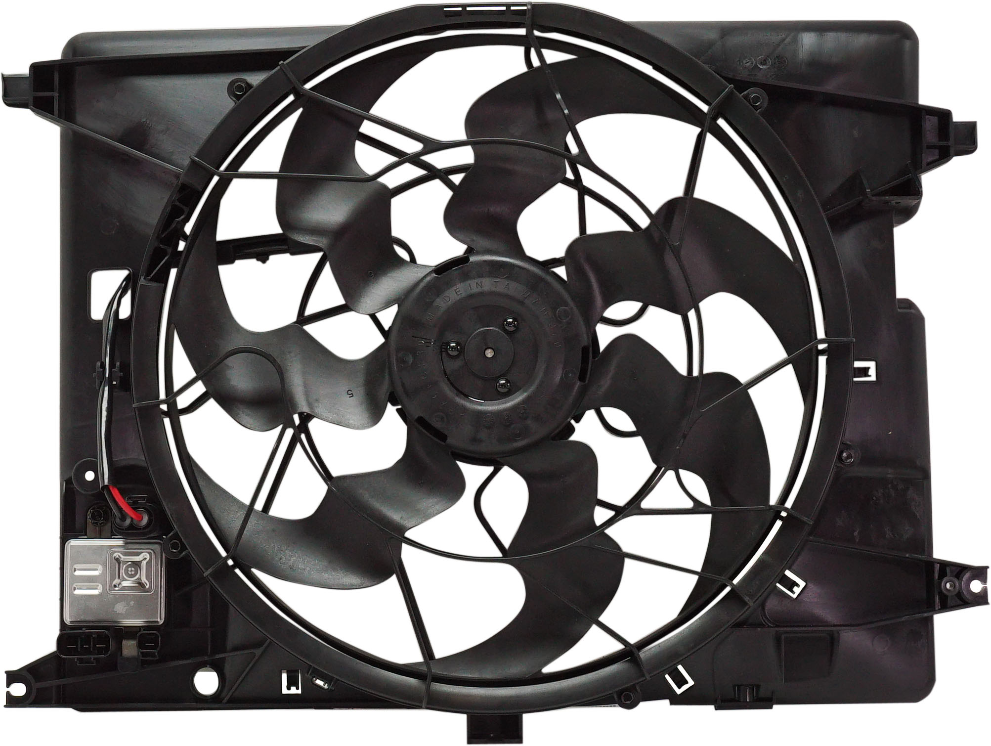AM GENESIS 15-16 G80-17-17 RADIATOR FAN ASSEMBLY Single Fan 3.8L 5.0L Eng SKU RH16090001 Partslink HY3115157 OEM 25380B1280