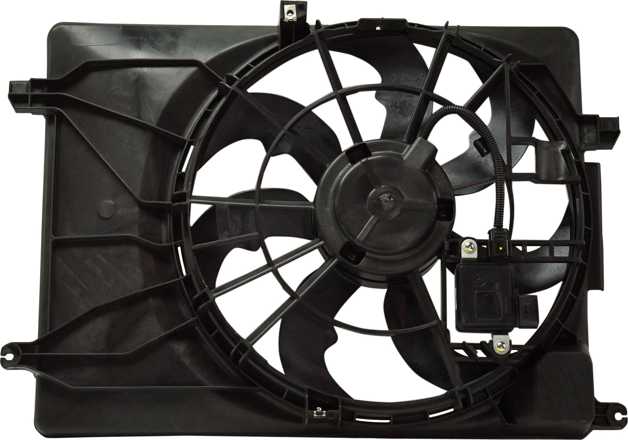 AM TUCSON 16-21 SPORTAGE 17-22 RADIATOR FAN ASSEMBLY Tucson 2.0L Sportage 2.4L FWD w Control module SKU RH16090007 Partslink HY3115155 OEM 25380D3600