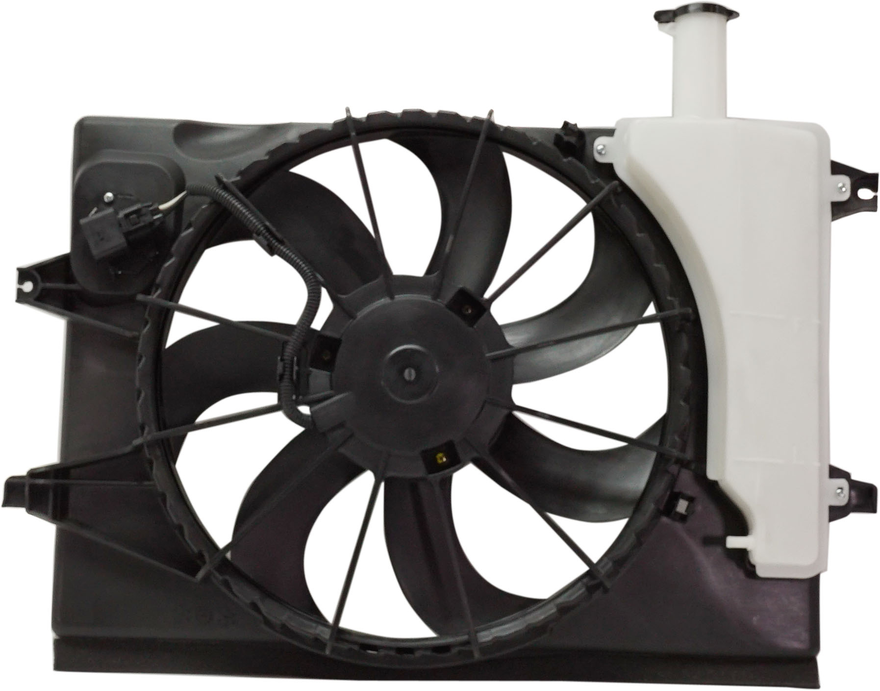 AM KONA 18-21 RADIATOR FAN ASSEMBLY 2.0L Includes Coolant Tank and Resistor SKU RH16090010 Partslink HY3115162 OEM 25380J9200