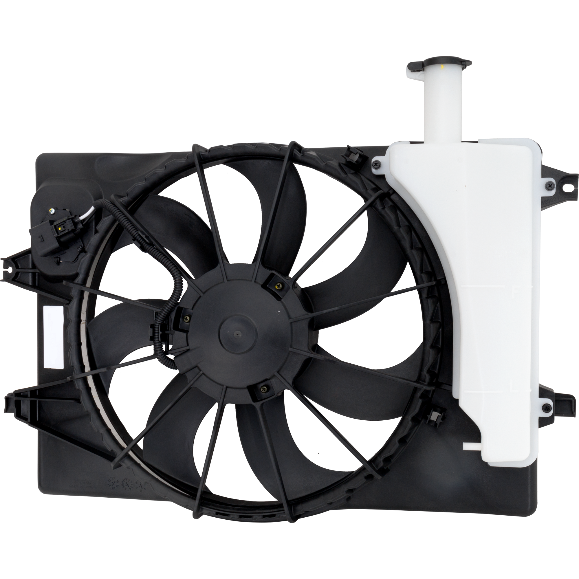 AM SOUL 20-25 SELTOS 21-25 RADIATOR FAN ASSEMBLY 2.0L Eng. SKU RH16090018 Partslink HY3115165 OEM 25380J3140