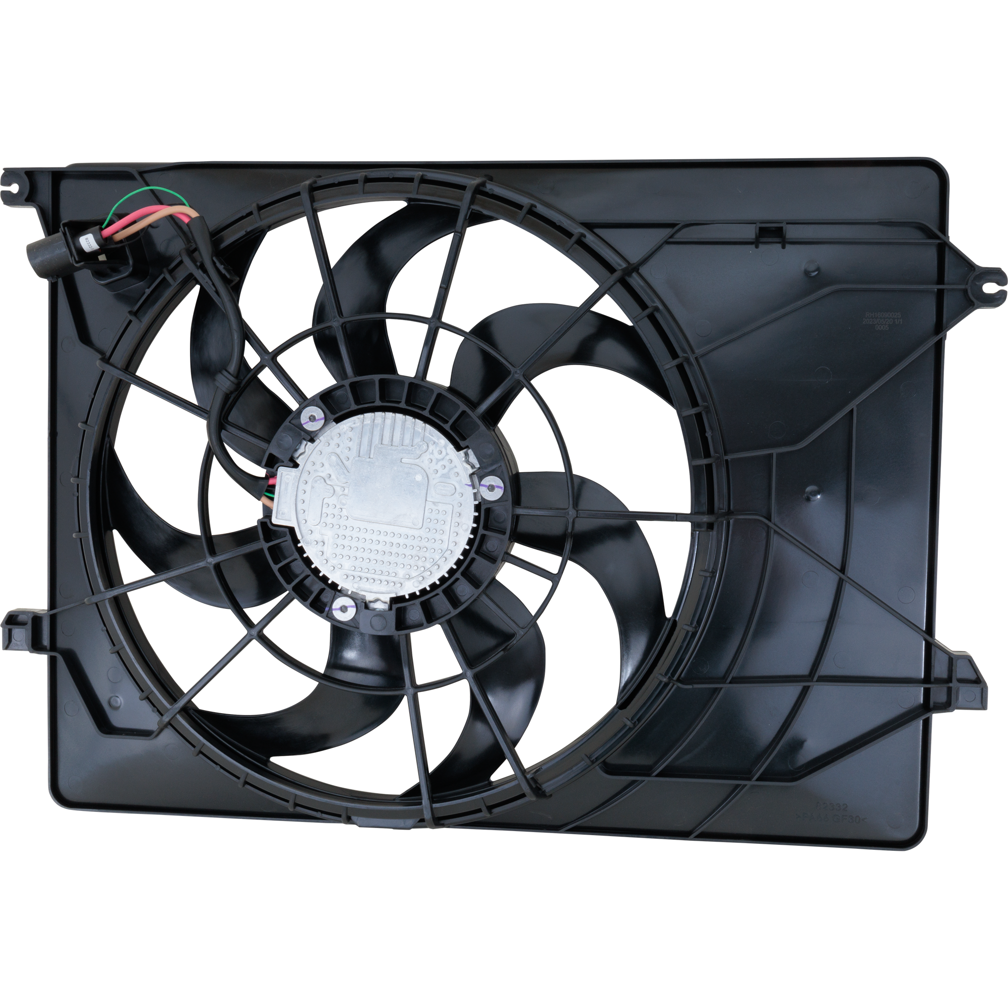 AM PALISADE 20-25 RADIATOR FAN ASSEMBLY Single Fan SKU RH16090025 Partslink HY3115166 OEM 25380S8500