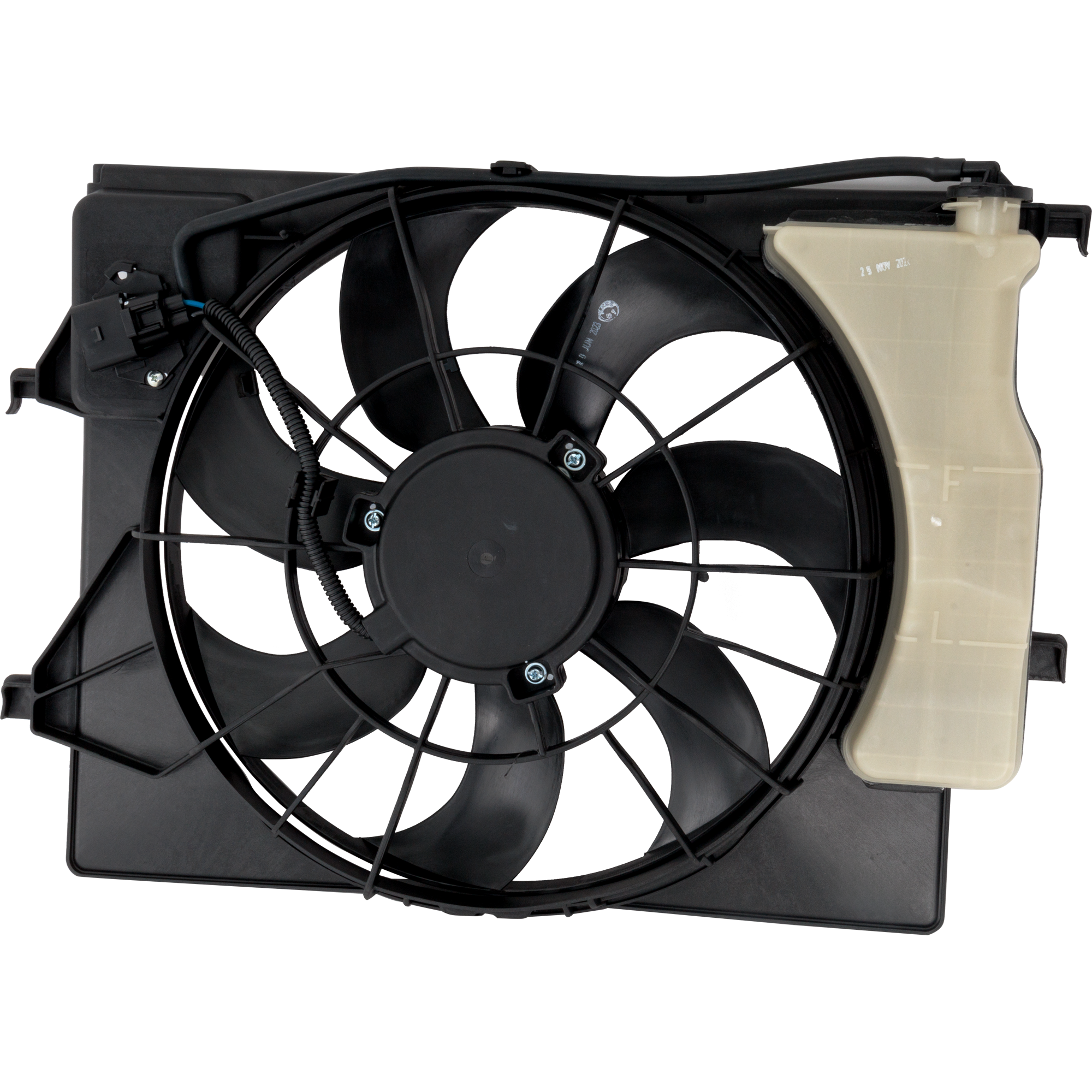 AM VENUE 20-24 RADIATOR FAN ASSEMBLY Single Fan 1.6L Eng. SKU RH16090029 Partslink HY3115178 OEM 25386K2000