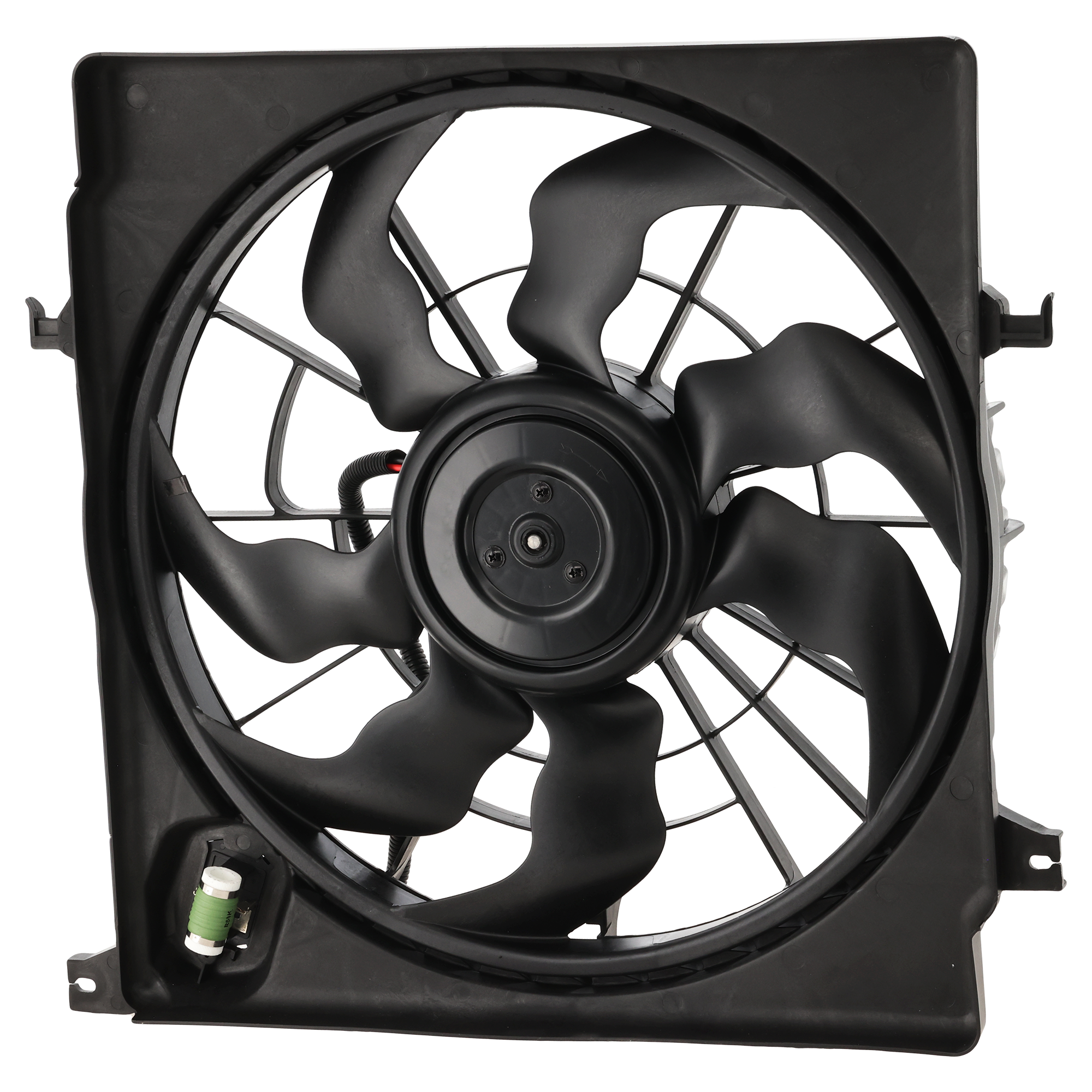 AM OPTIMA 14-15 SONATA 14-14 RADIATOR FAN ASSEMBLY Single 2.0L Turbo SKU RH16090030 Partslink KI3115140 OEM 253803S290