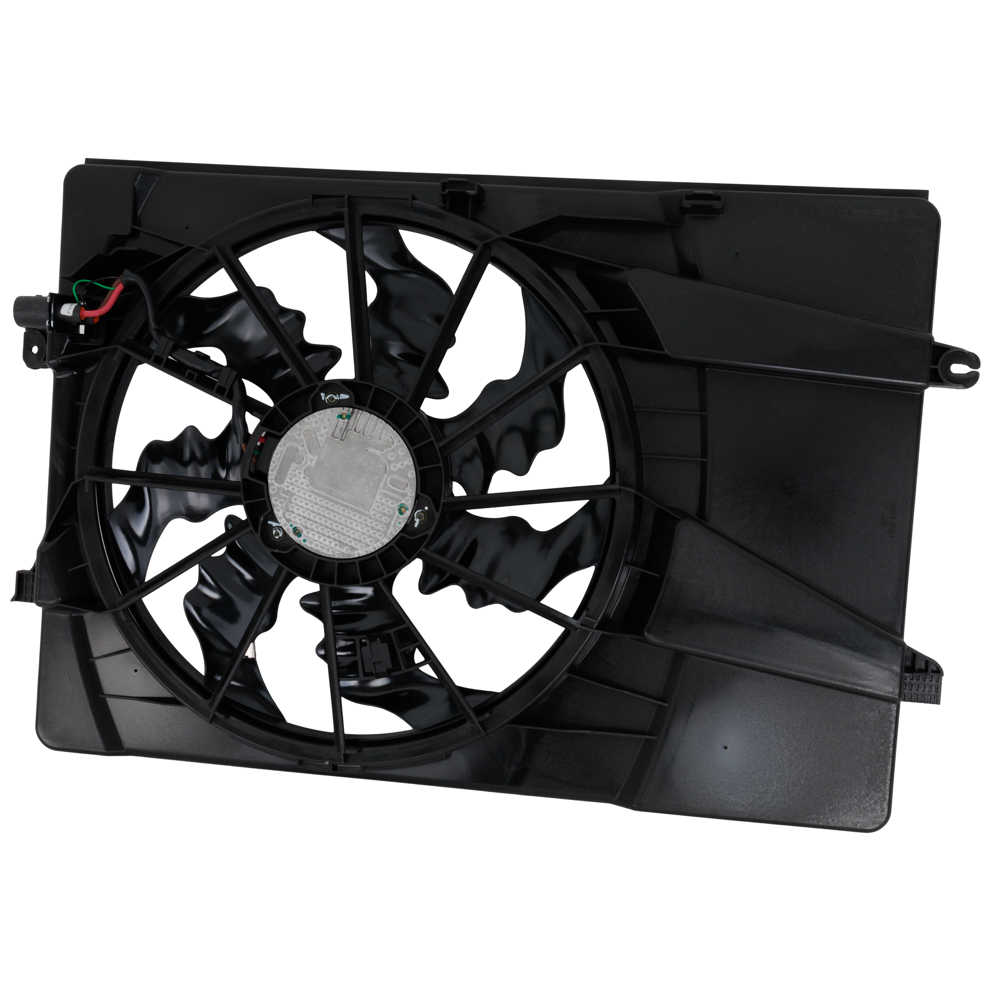 AM SANTA FE 21-23 RADIATOR FAN ASSEMBLY Single Fan 2.5L Non Turbo SKU RH16100001 Partslink HY3115180 OEM 25380S1400