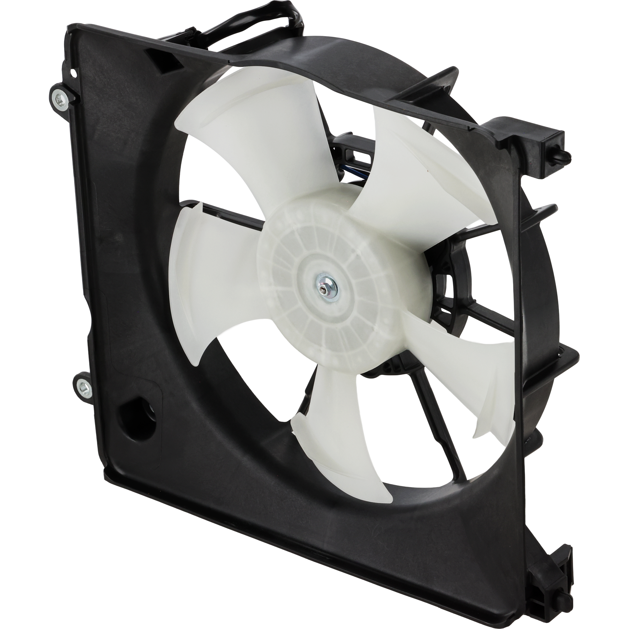 AM FIT 09-14 FIT EV 13-14 RADIATOR FAN ASSEMBLY LH Single fan SKU RH19090006 Partslink HO3115150 OEM 19015RB0004 PFM
