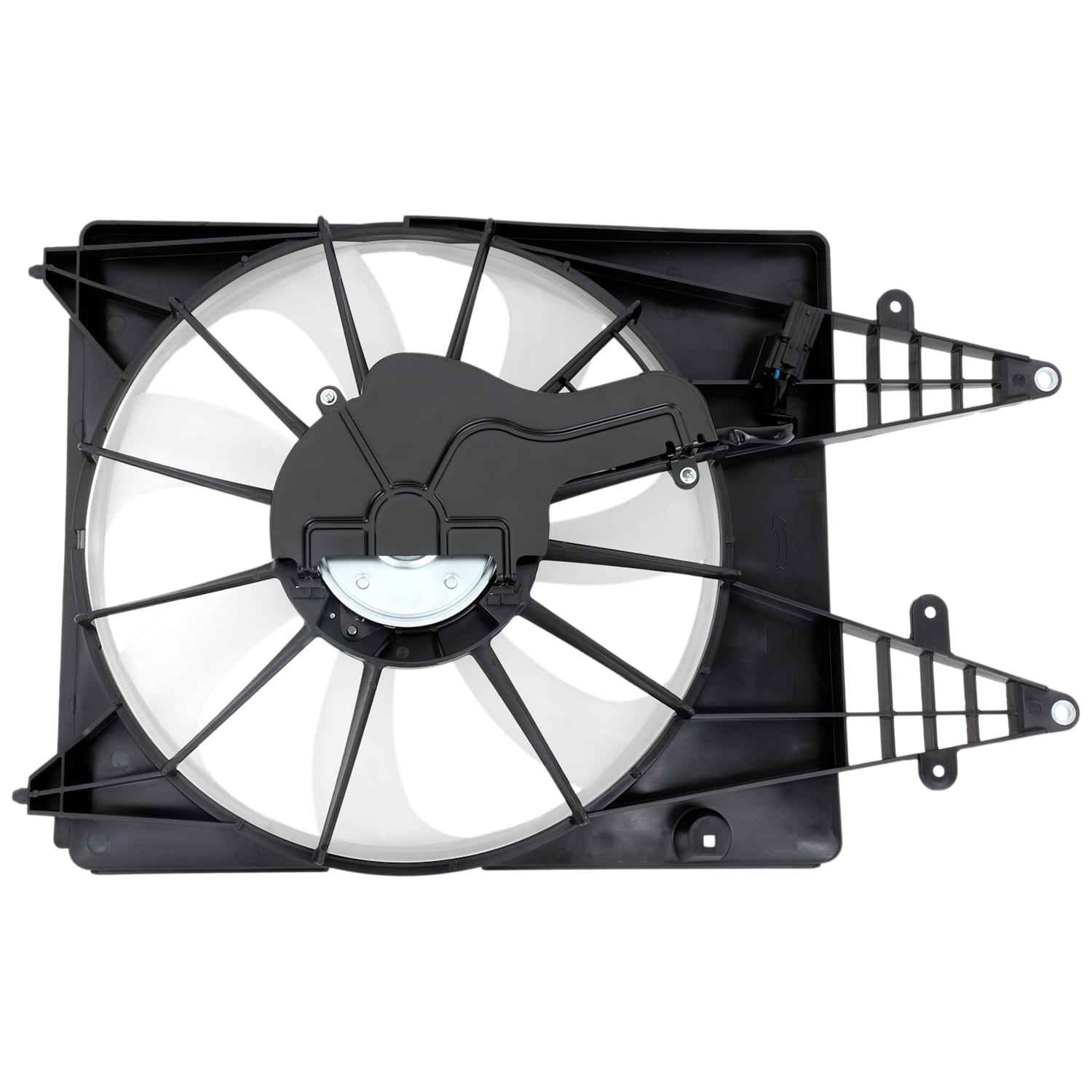 AM PILOT 23-25 A C CONDENSER FAN ASSEMBLY RH Single Fan SKU RH19090012 Partslink HO3113155 OEM 386156FBA01 PFM
