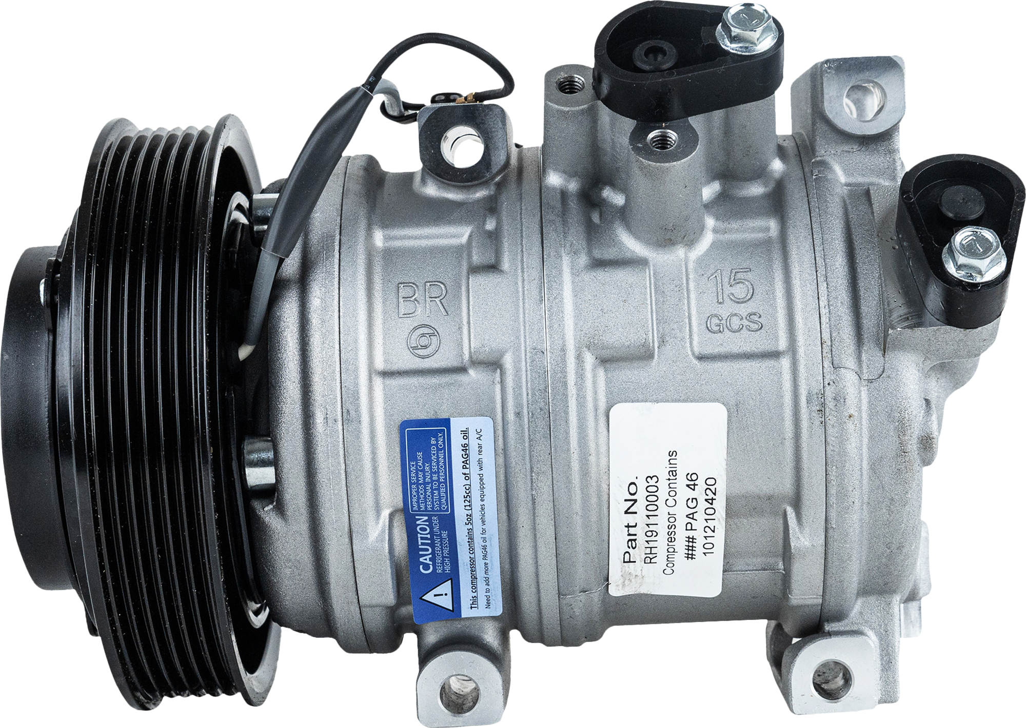 AM ACCORD 08-12 RDX 13-15 A C COMPRESSOR New w Clutch 6 Groove Pulley SKU RH19110003 OEM 38810R70A01