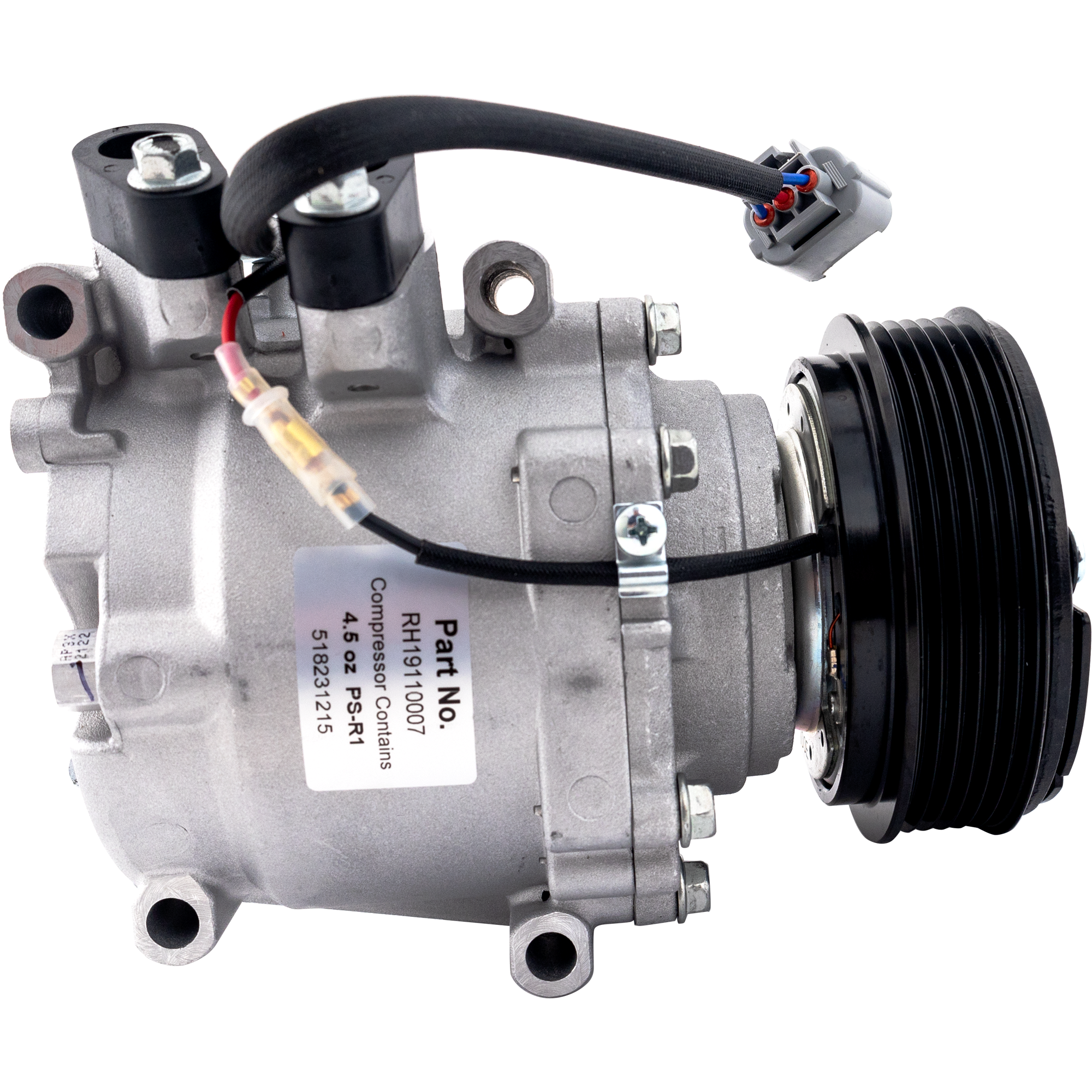 AM CIVIC 01-05 A C COMPRESSOR New w Clutch 6 Groove Pulley SKU RH19110007 OEM 78613-274526-0610061-639510-10