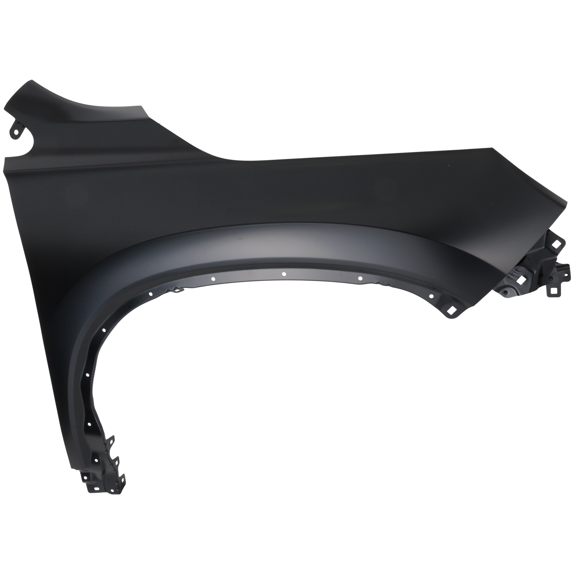 AM PILOT 23-23 FRONT FENDER RH Black Steel CAPA SKU RH22010081Q Partslink HO1241205C OEM 60210T90A00ZZ