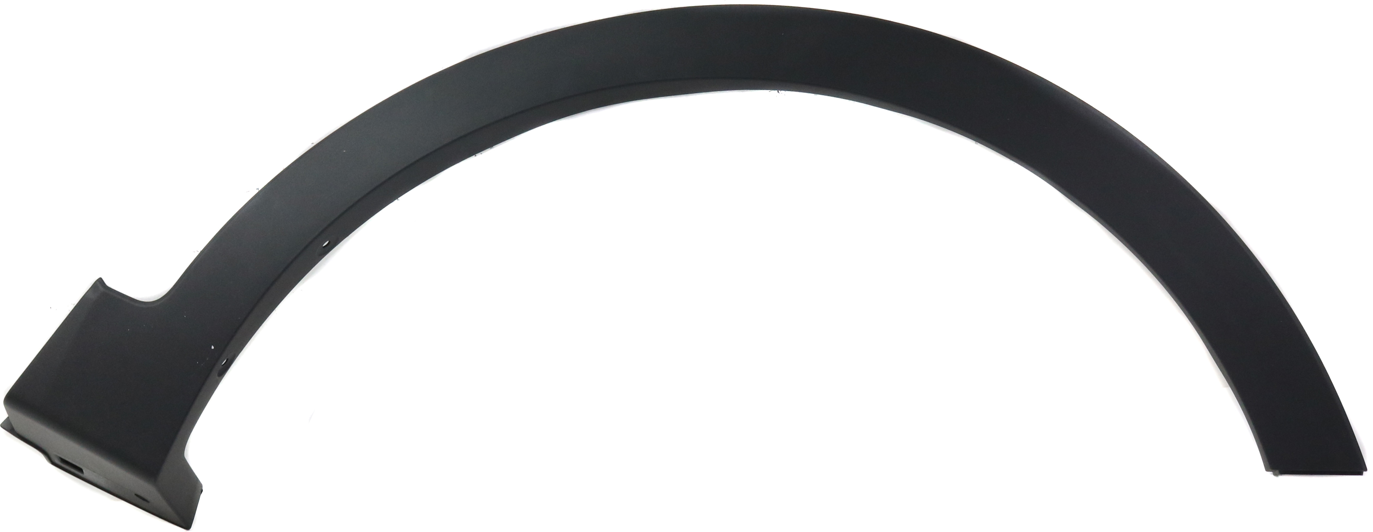 AM SANTA FE 13-18 FRONT WHEEL OPENING MOLDING RH Textured Black Sport Model SKU RH22130001 Partslink HY1291101 OEM 877124Z000