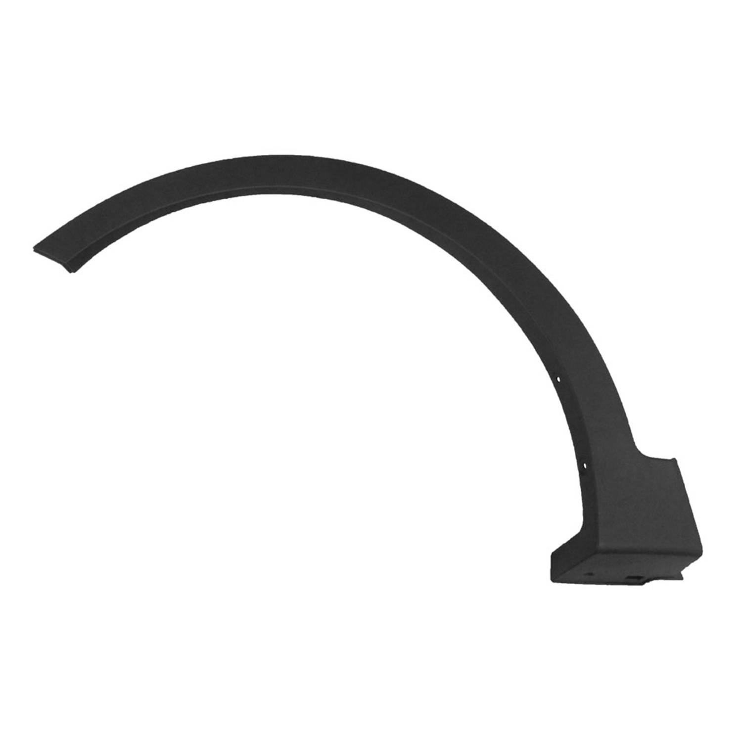 AM SANTA FE 13-18 SANTA FE XL 19-19 FRONT WHEEL OPENING MOLDING LH Assembly Textured Black Plastic SKU RH22130032 Partslink HY1290100 OEM 87711B8000CA