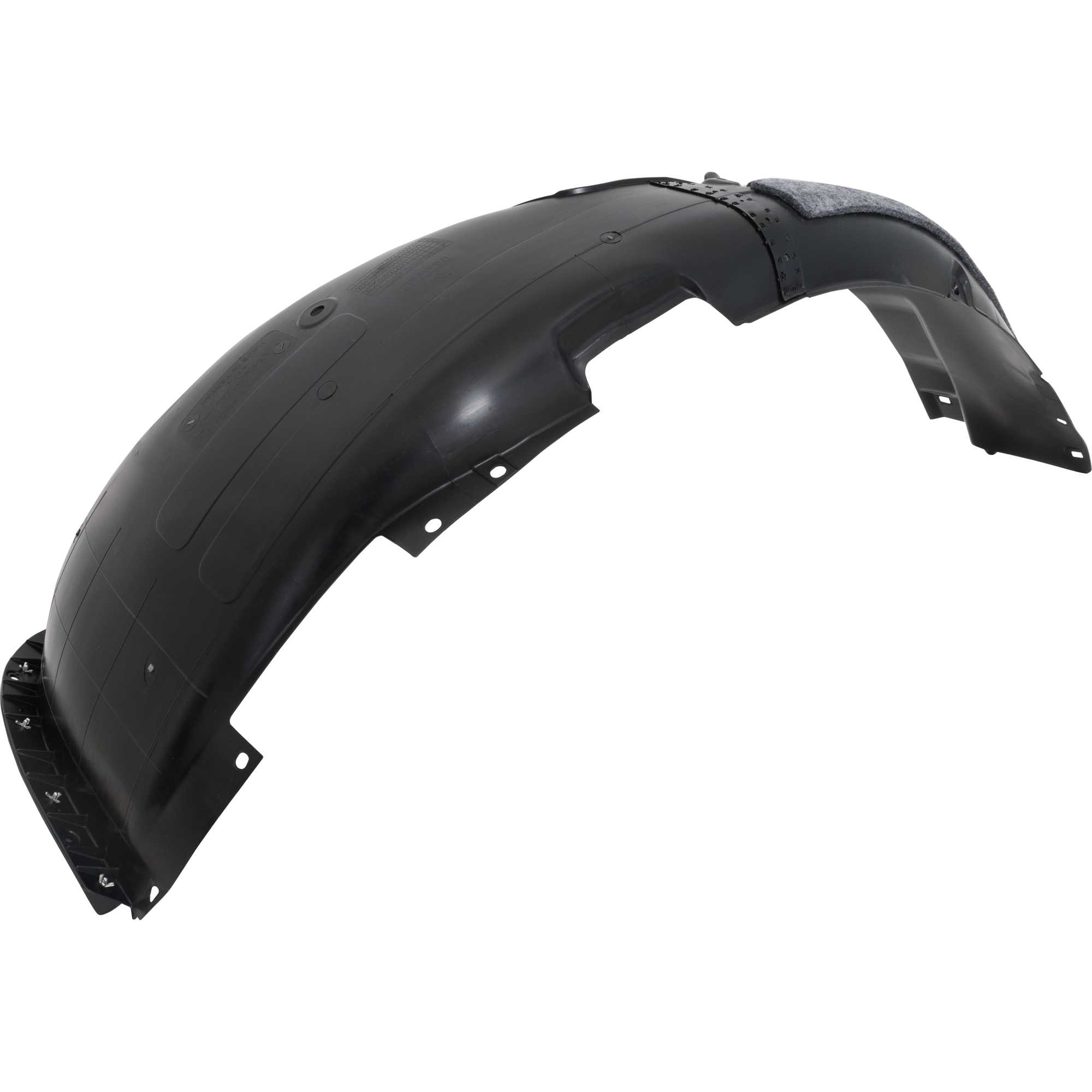 AM ELANTRA 17-18 FRONT FENDER LINER LH Polypropylene Thermo Form USA Built Vehicle SKU RH22210008 Partslink HY1248161 OEM 86811F3000