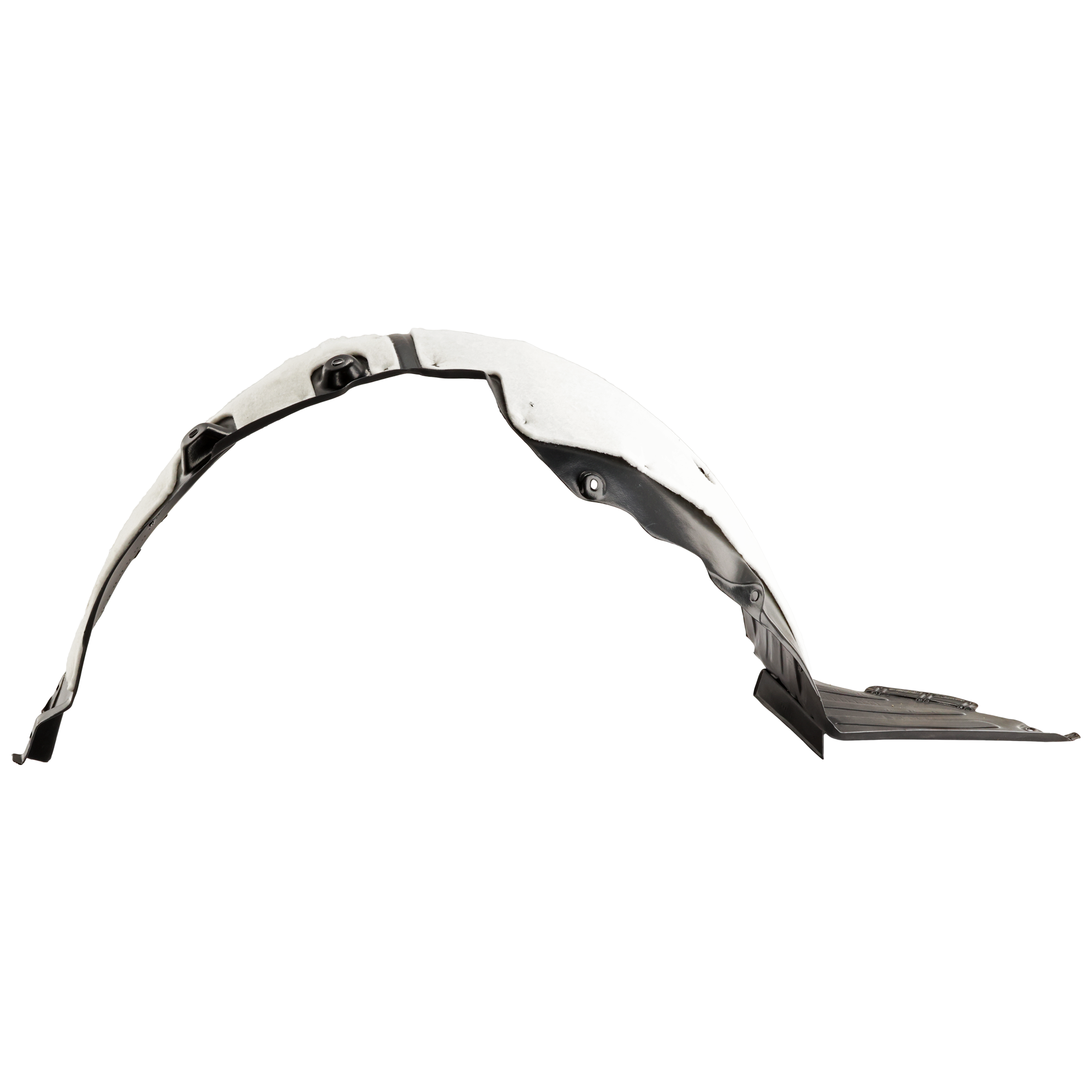 AM AZERA 12-14 FRONT FENDER LINER LH Injection Form w Insulation Foam SKU RH22210048 Partslink HY1248166 OEM 868113V000