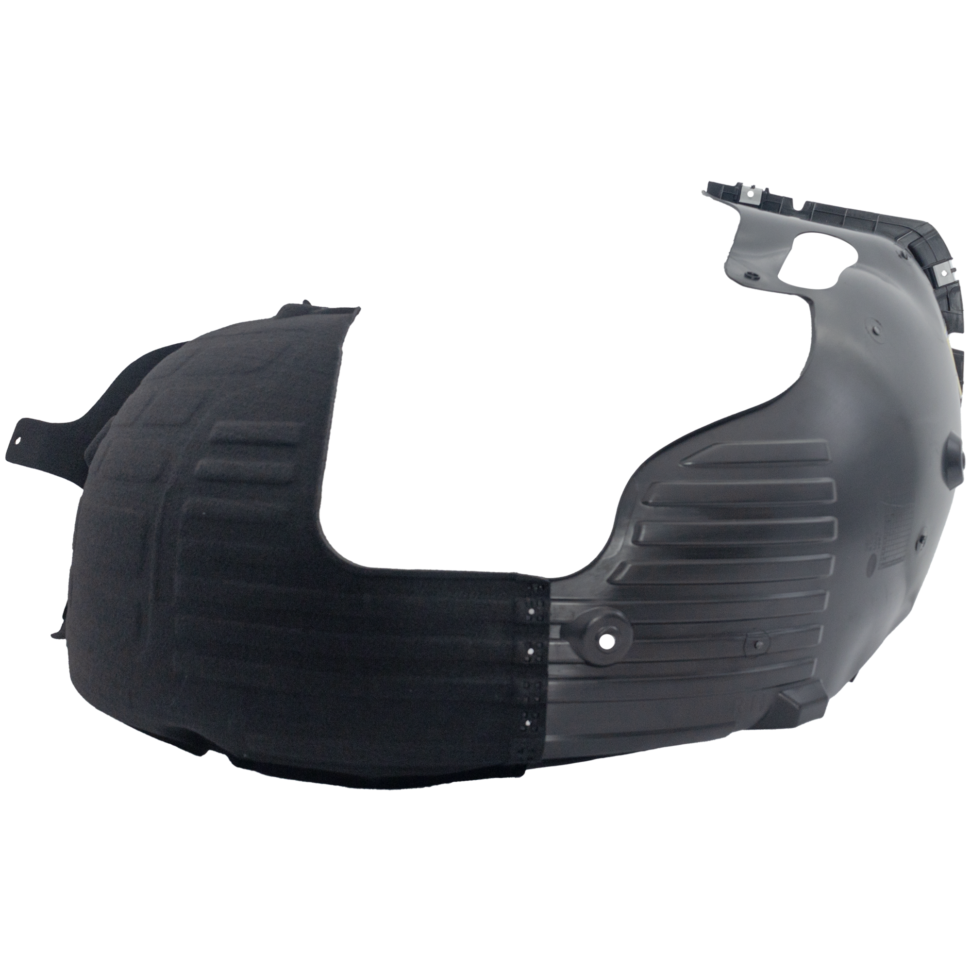 AM SONATA 18-19 FRONT FENDER LINER LH Polypropylene+Polyethylene Injection Form Exc. Hybrid Model w Chrome SKU RH22210068 Partslink HY1248169 OEM 86811C2600