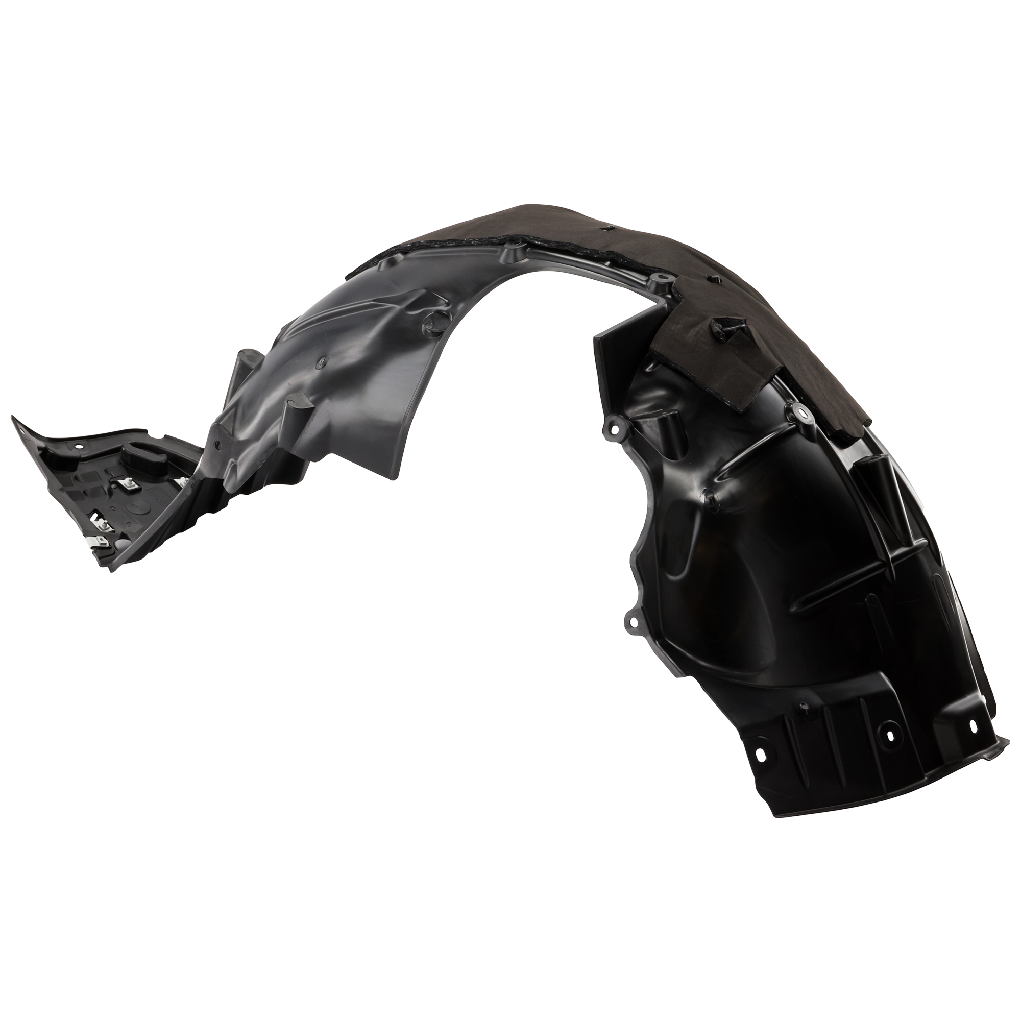 AM CIVIC 19-21 FRONT FENDER LINER RH Plastic Injection Form w Insulation Foam EX LX Sport Touring Models Coupe DX EX EX L LX Touring Models Sedan North America Built Vehicle SKU RH22210085 Partslink HO1249186 OEM 74101TBAA50