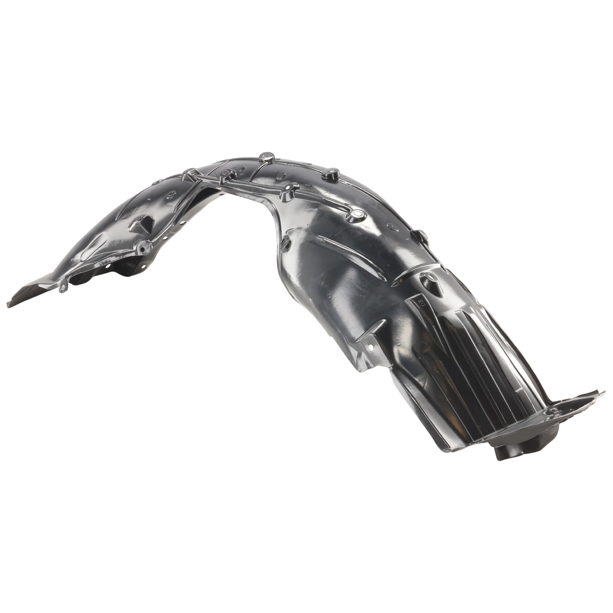 AM CIVIC 19-20 FRONT FENDER LINER LH w Plastic Pad Si Model Coupe Sedan North America Built SKU RH22210090 Partslink HO1248187 OEM 74151TBFA00