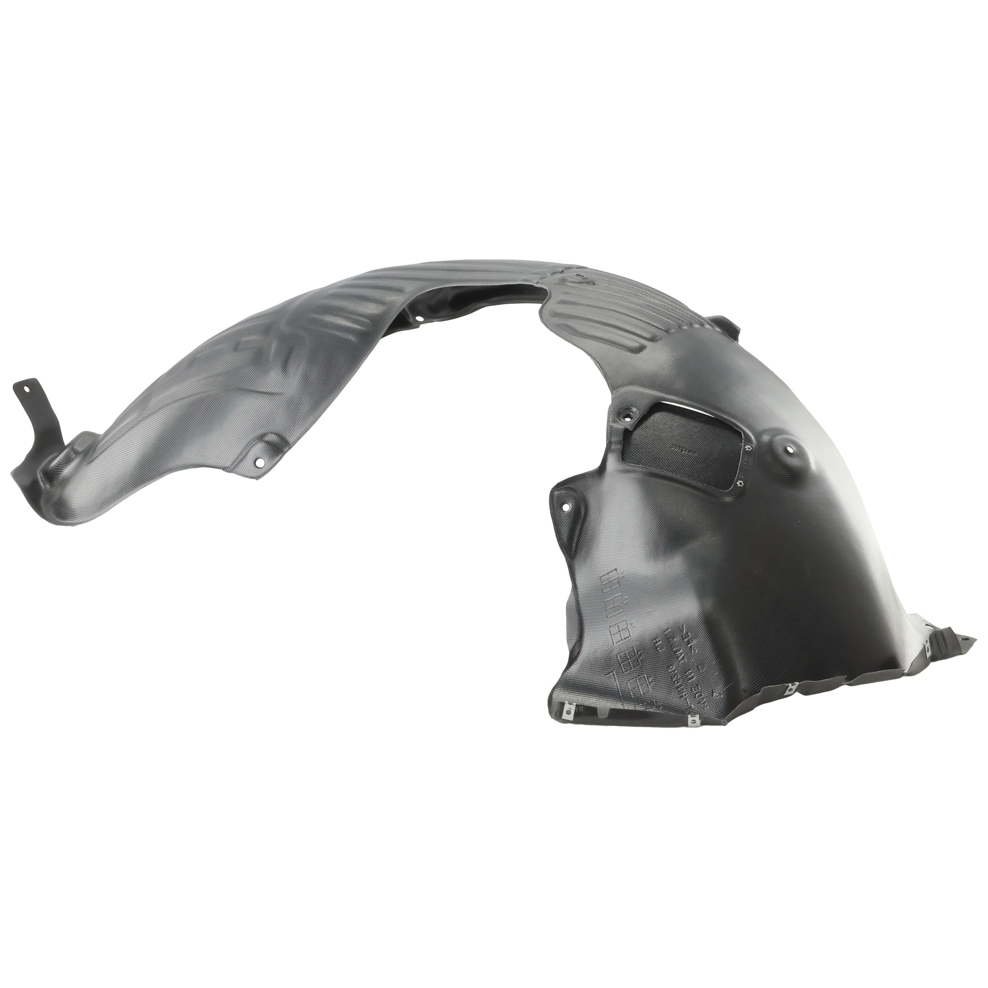 AM SONATA 16-17 FRONT FENDER LINER LH Assembly Polyethylene Plastic Hybrid Model SKU RH22210098 Partslink HY1248181 OEM 86811E6000 PFM 86811E6100 PFM