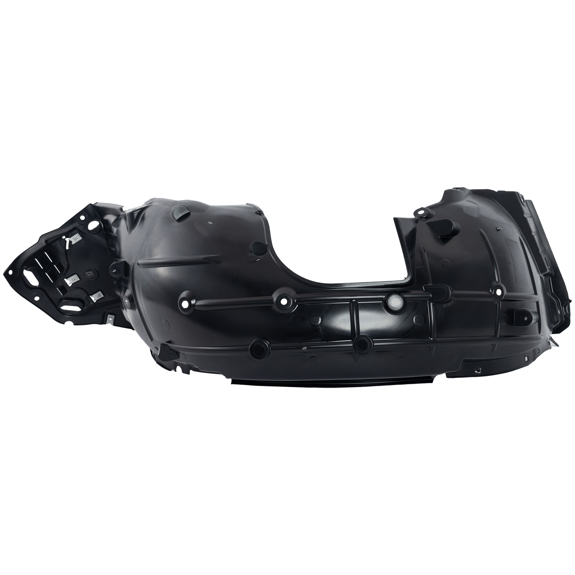 AM CIVIC 17-19 FRONT FENDER LINER LH Plastic Injection Form Sport Sport Touring Models Hatchback CAPA SKU RH22210118Q Partslink HO1248205C OEM 74151TGGA50