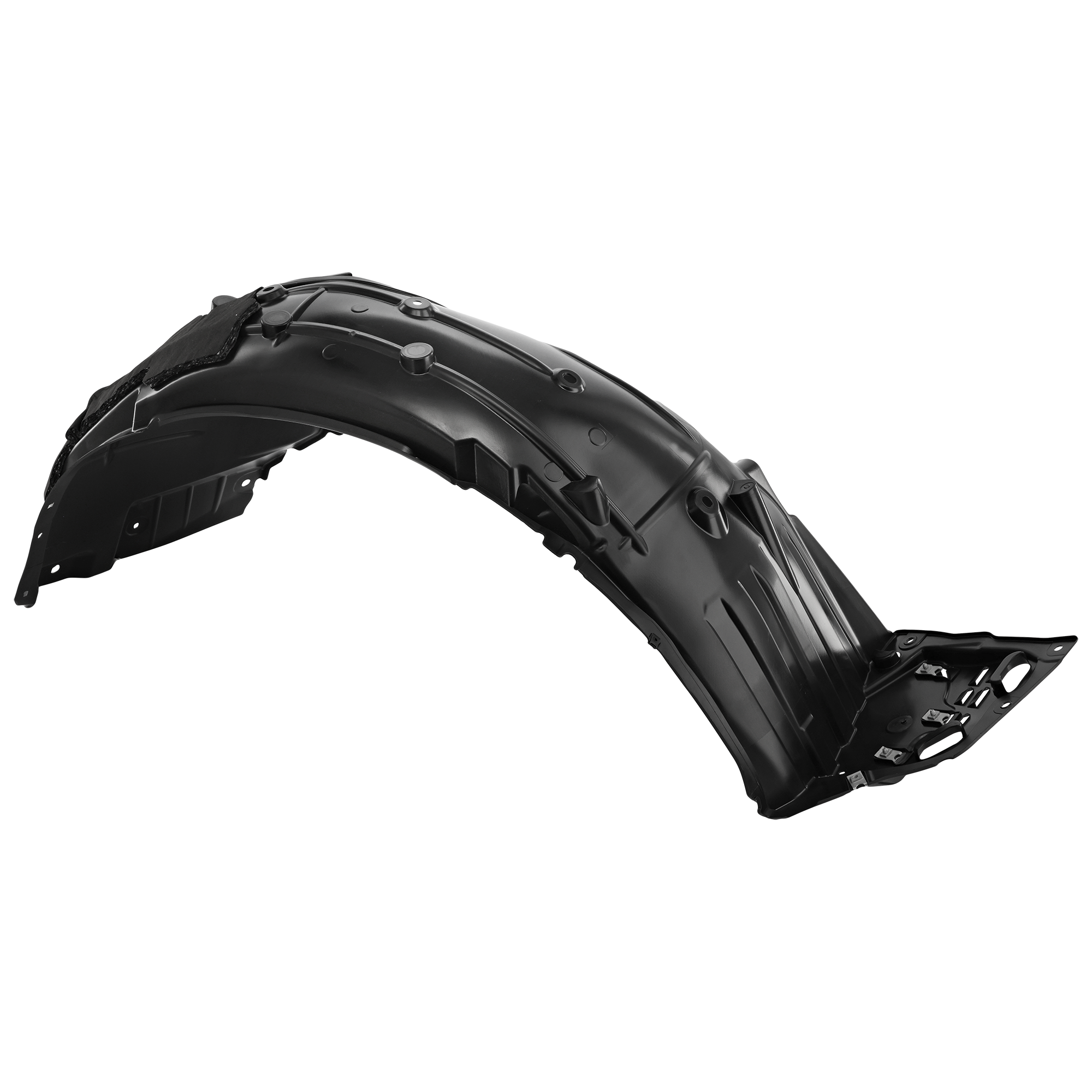 AM CIVIC 17-19 FRONT FENDER LINER RH Plastic Injection Form w Insulation Foam EX EX L Models Hatchback SKU RH22210125 Partslink HO1249203 OEM 74101TGGA10