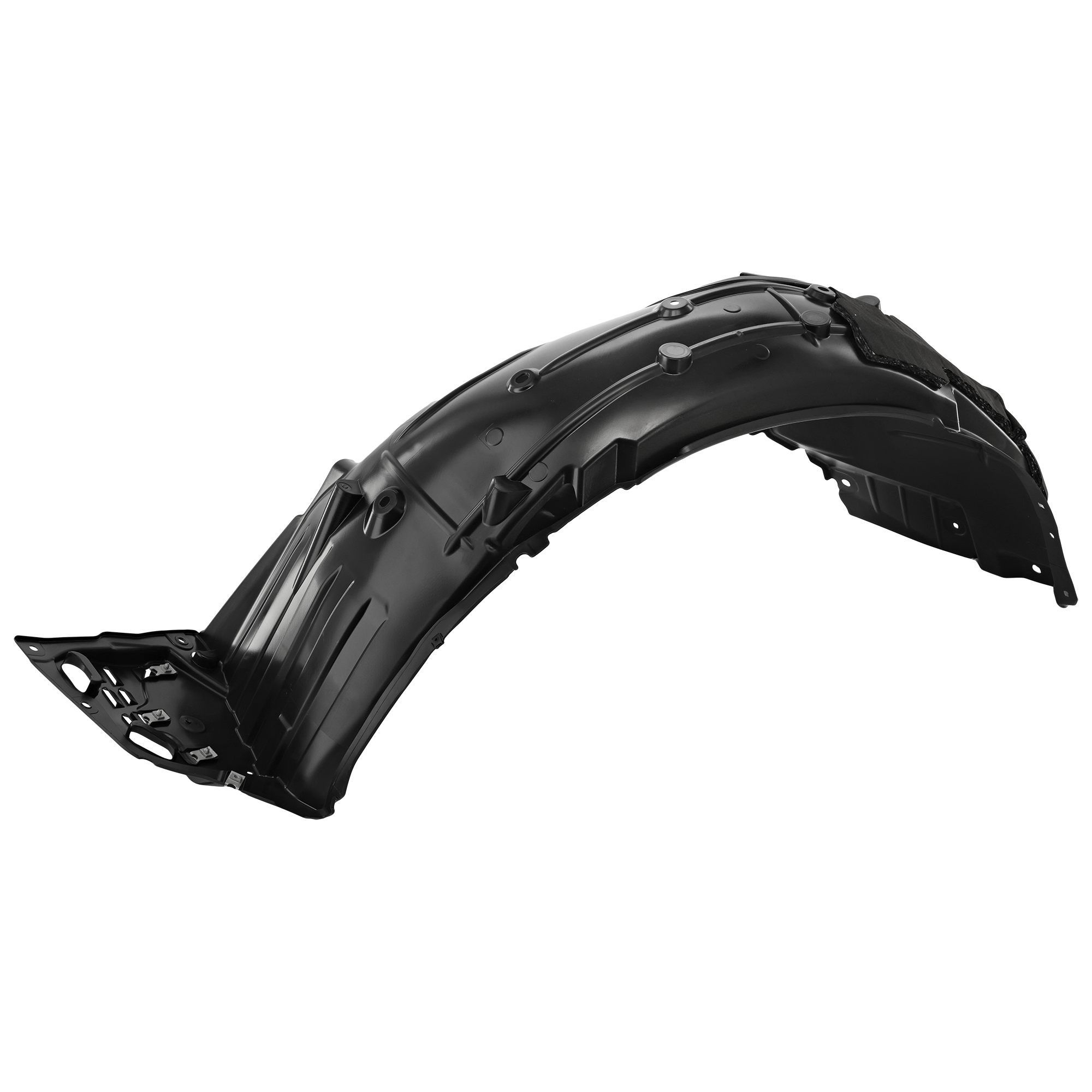 AM CIVIC 17-19 FRONT FENDER LINER LH Plastic Injection Form w Insulation Foam EX EX L Models Hatchback SKU RH22210126 Partslink HO1248203 OEM 74151TGGA10