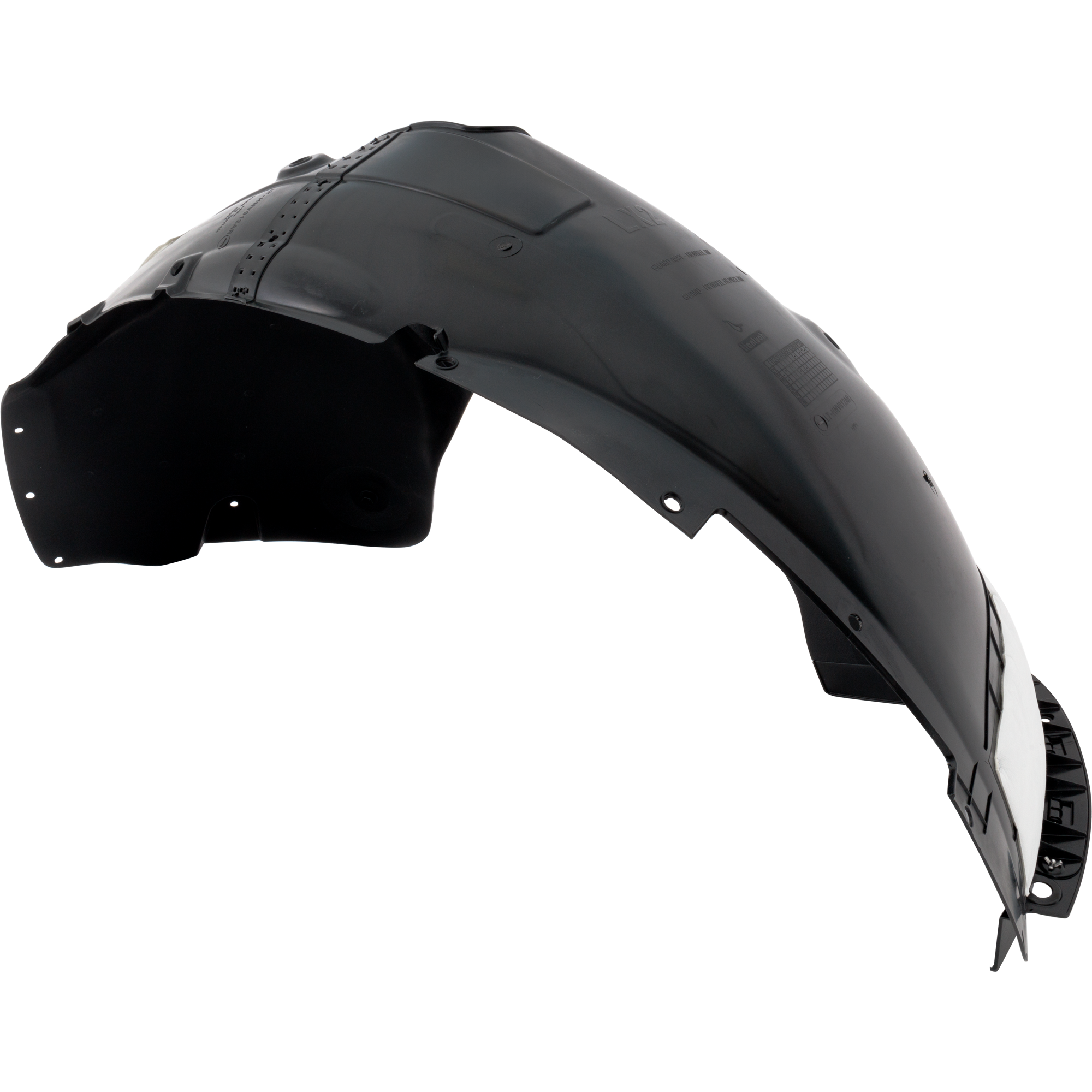 AM PALISADE 20-22 FRONT FENDER LINER RH Plastic Injection Form w Insulation Foam SKU RH22210135 Partslink HY1249180 OEM 86812S8000