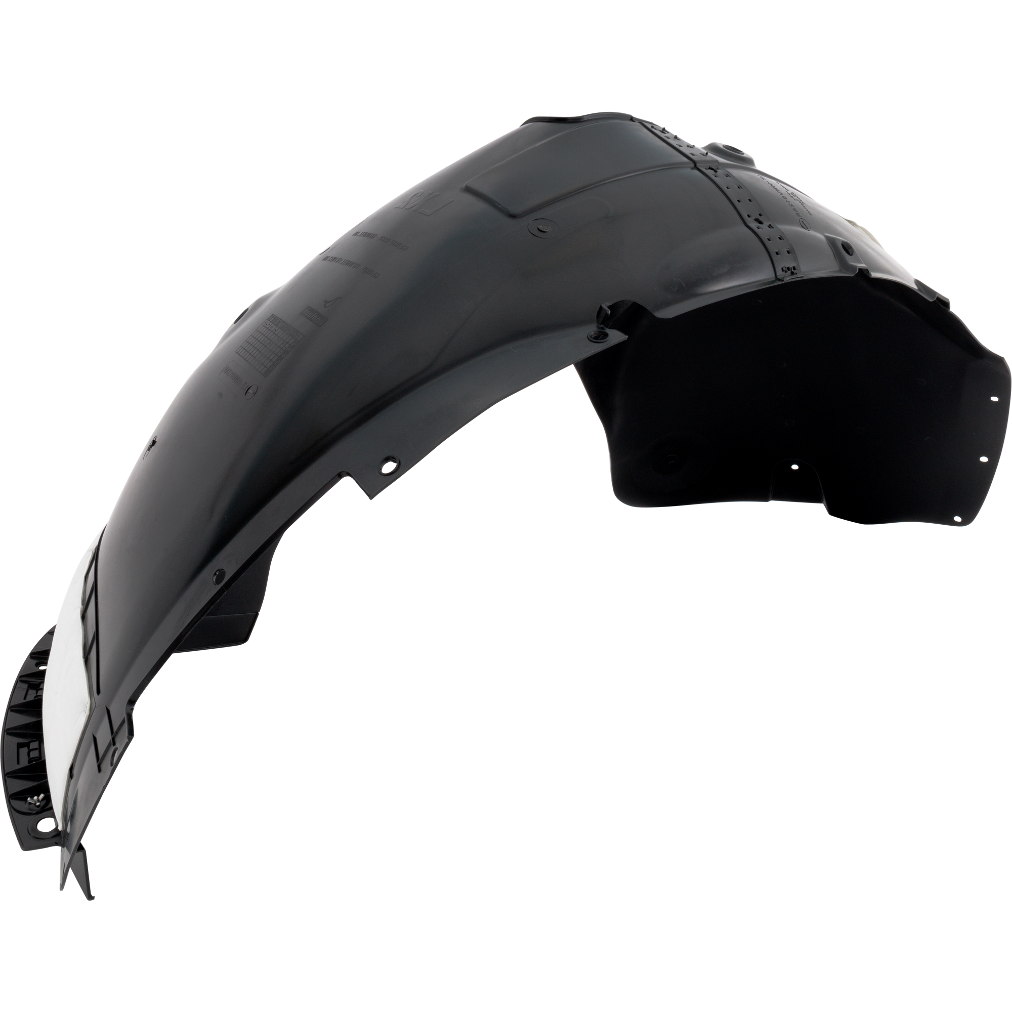AM PALISADE 20-22 FRONT FENDER LINER LH Plastic Injection Form w Insulation Foam SKU RH22210136 Partslink HY1248180 OEM 86811S8000