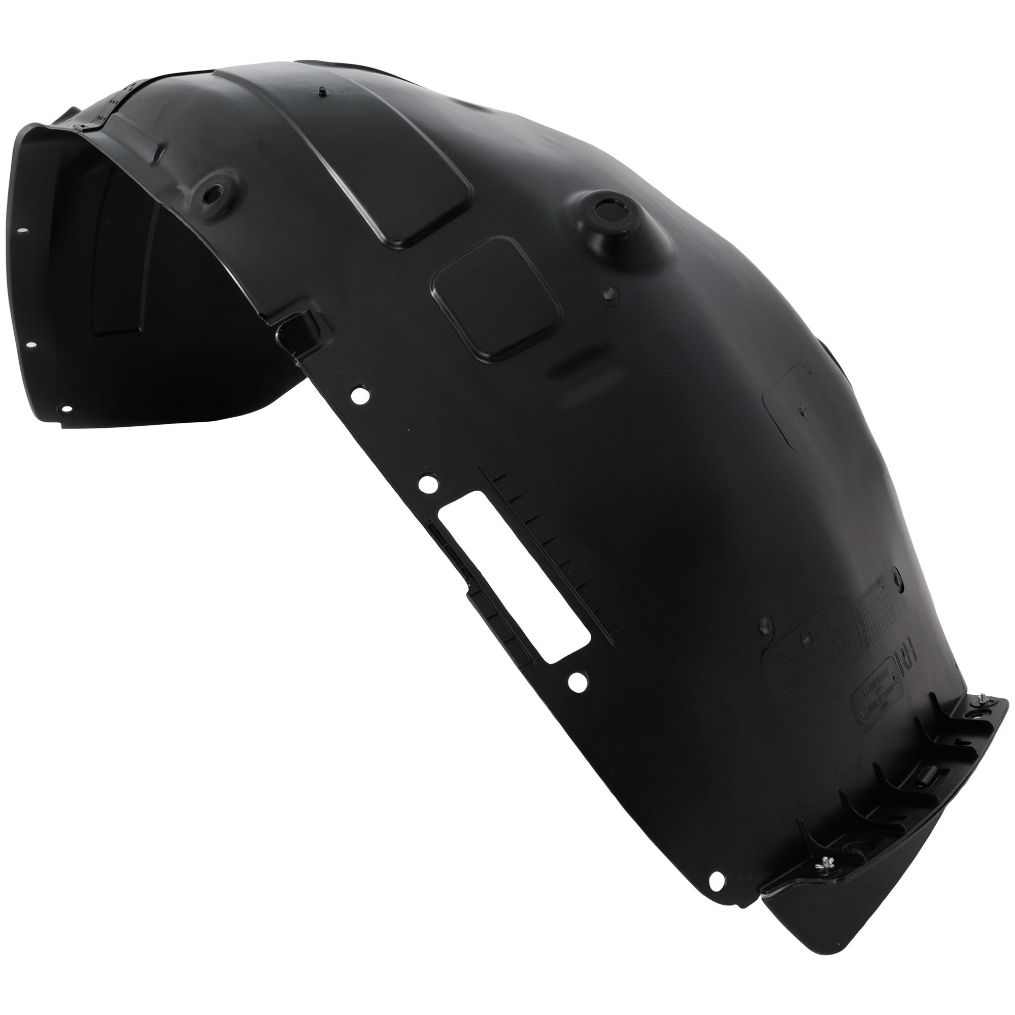 AM TUCSON 22-23 FRONT FENDER LINER RH Plastic Injection Form w Insulation Foam SE SEL Limited Models USA Built Vehicle CAPA SKU RH22210137Q Partslink HY1249189C OEM 86812CW000