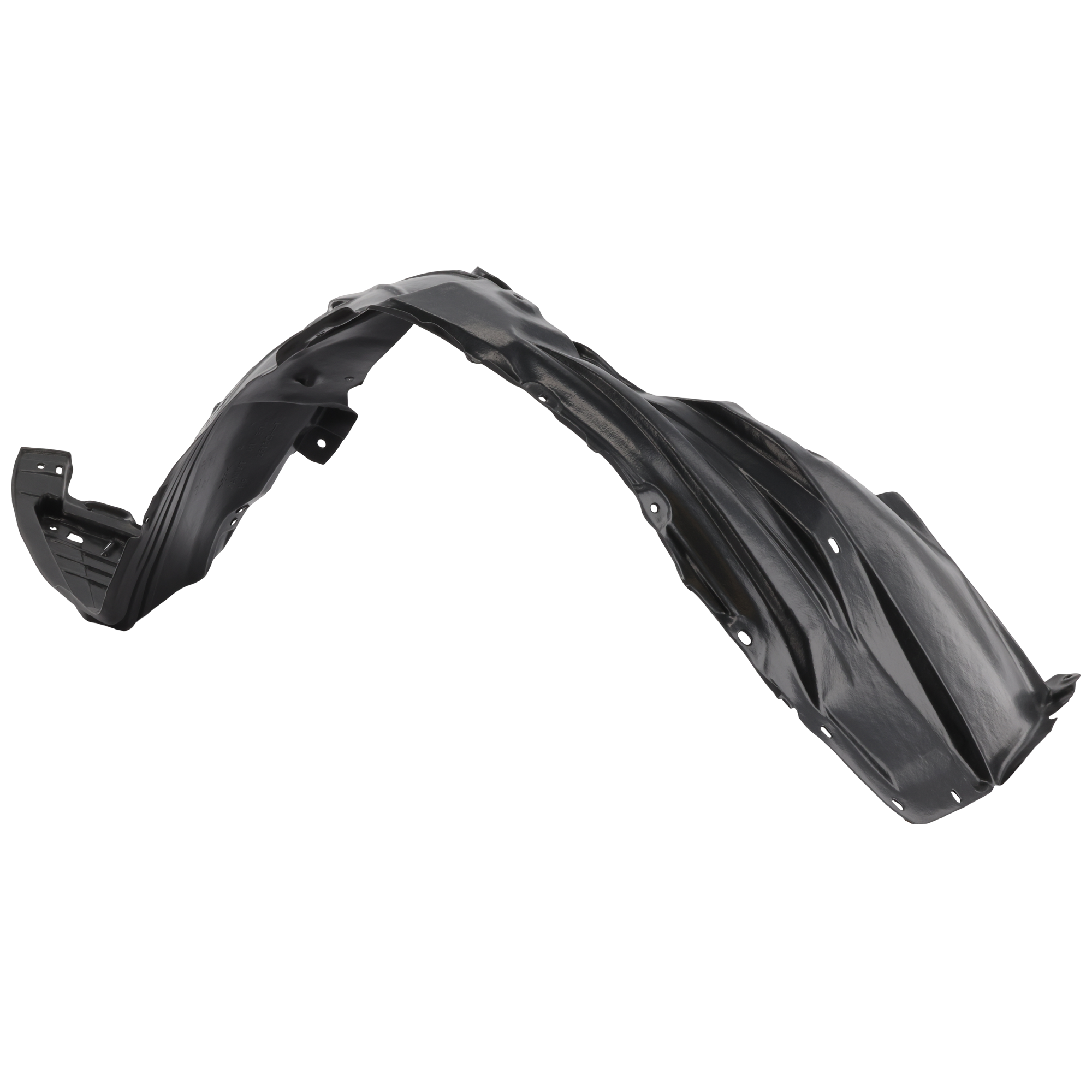 AM ELEMENT 09-11 FRONT FENDER LINER LH Plastic Vacuum Form SKU RH22210166 Partslink HO1248139 OEM 74151SCVA80