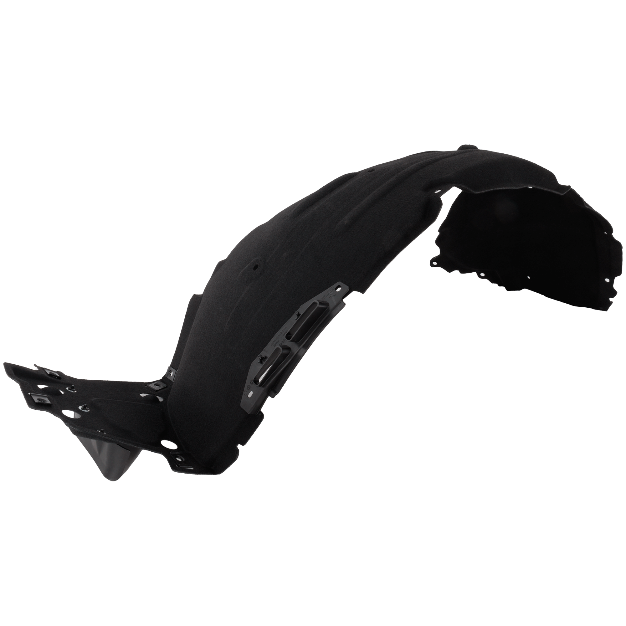 AM HR V 23-25 FRONT FENDER LINER LH Polyethylene Terephthalate Injection Form w Insulation Foam SKU RH22210190 Partslink HO1248207 OEM 741503W0A00